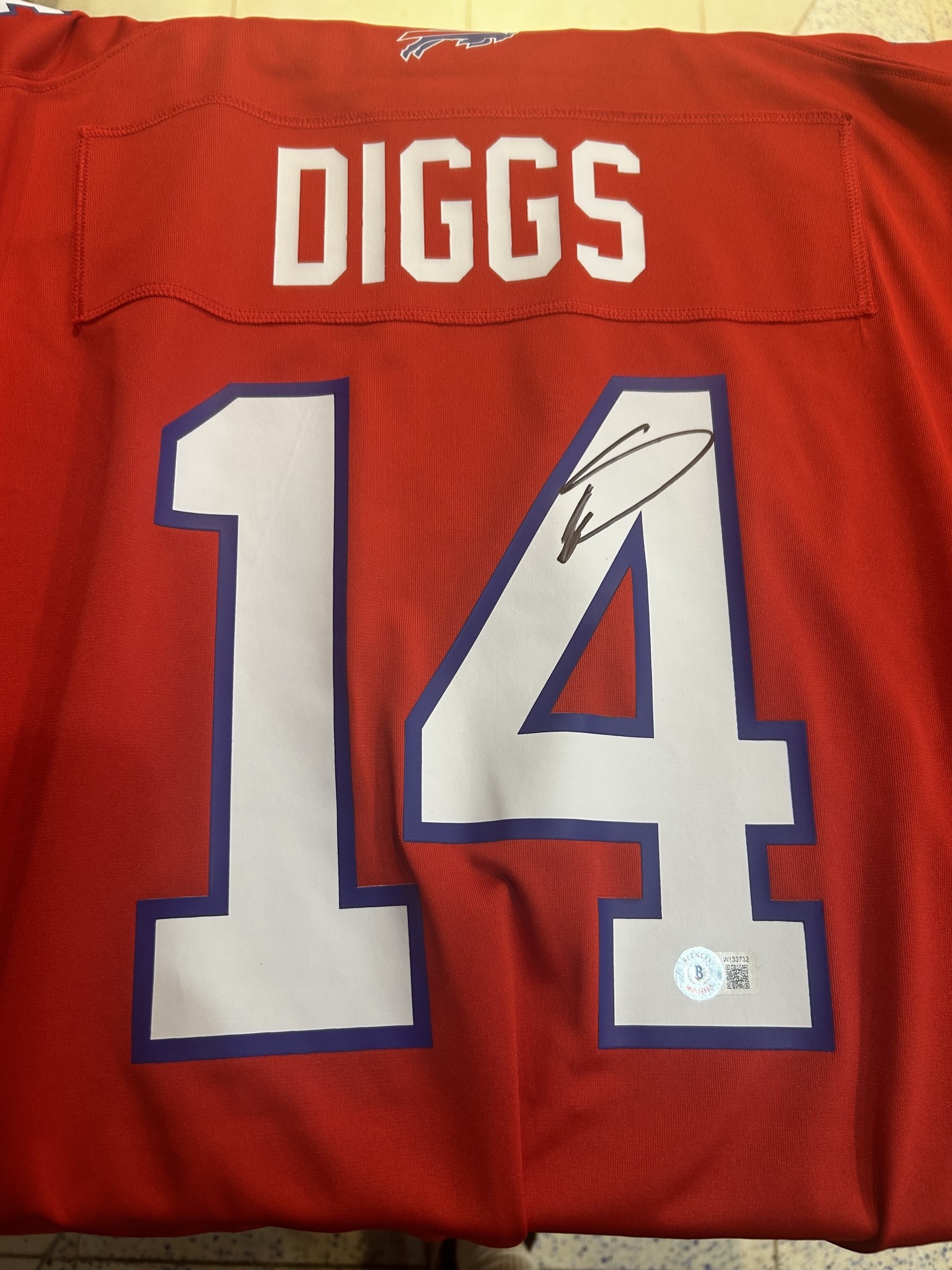 Stefon Diggs Jersey B Man Cave Memorabilia