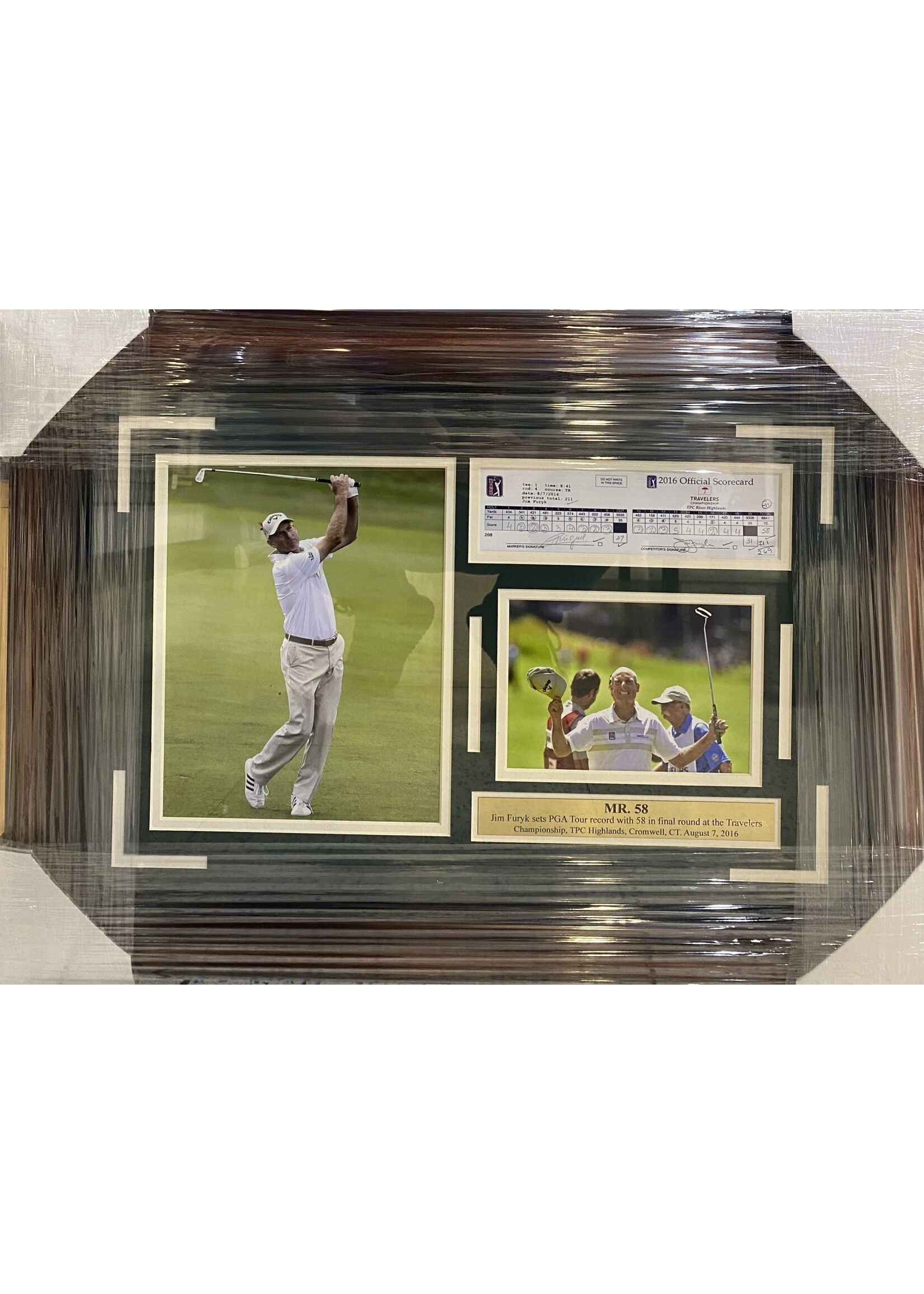 Picture Jim Furyk Scorecard