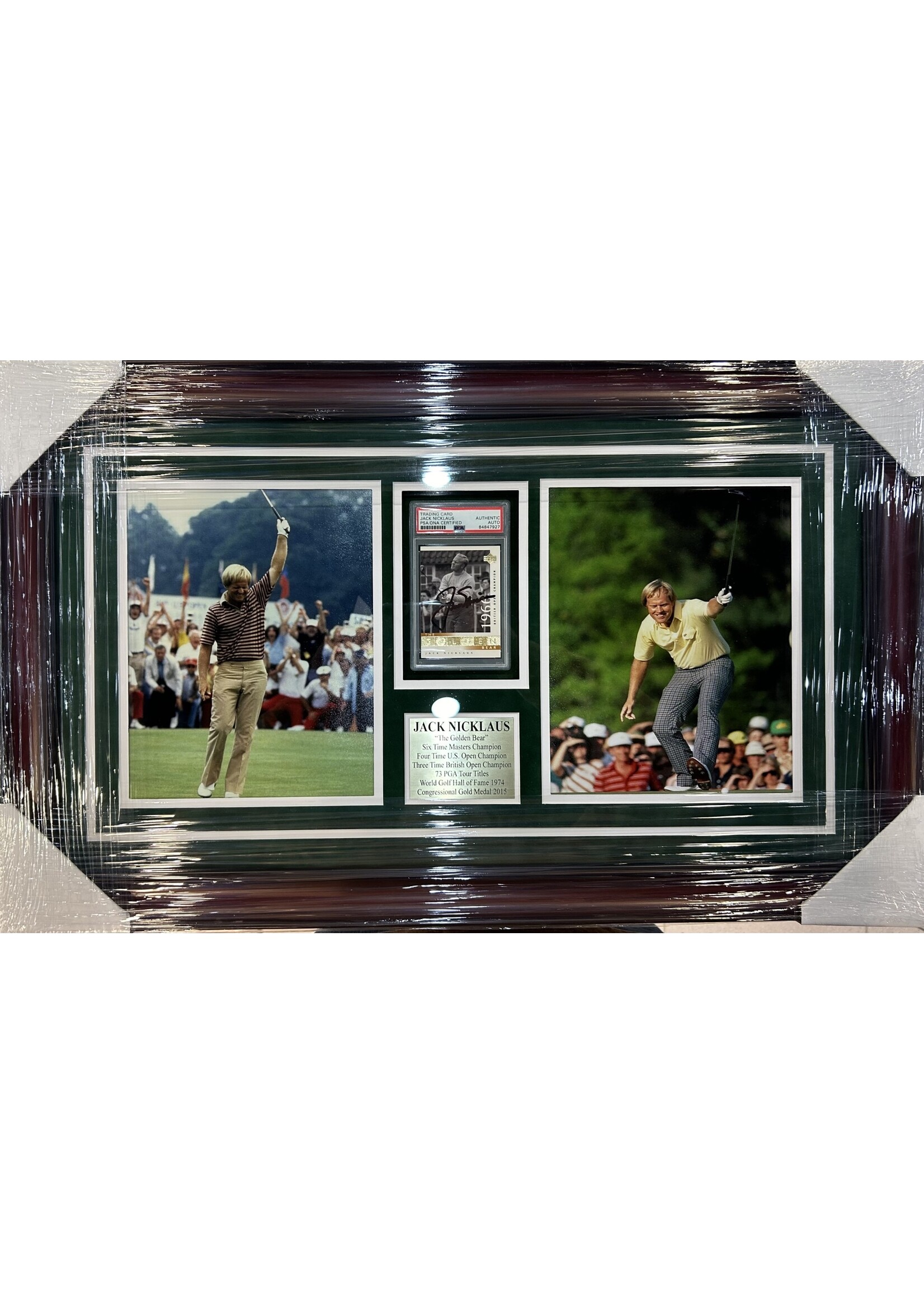 Jack Nicklaus Auto Card Collage