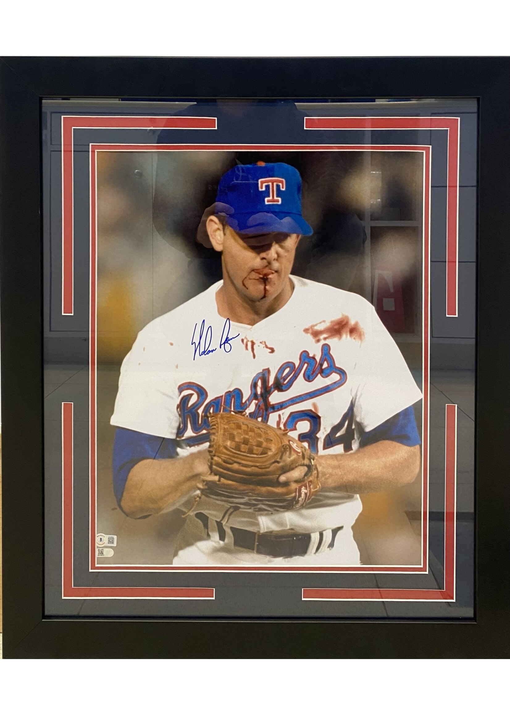 Picture Nolan Ryan 16x20 B