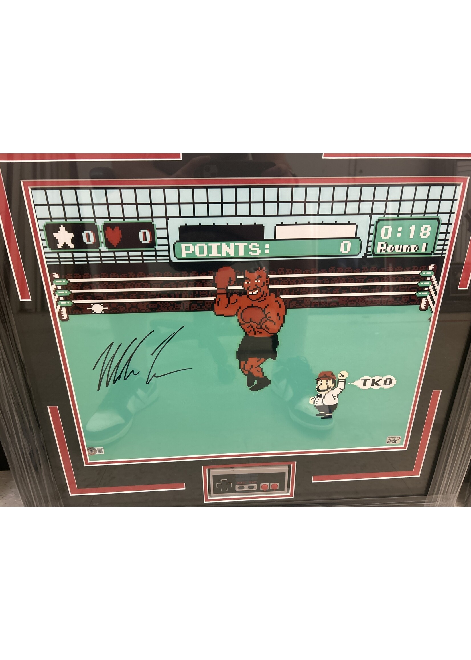 Picture Mike Tyson Nintendo Controller