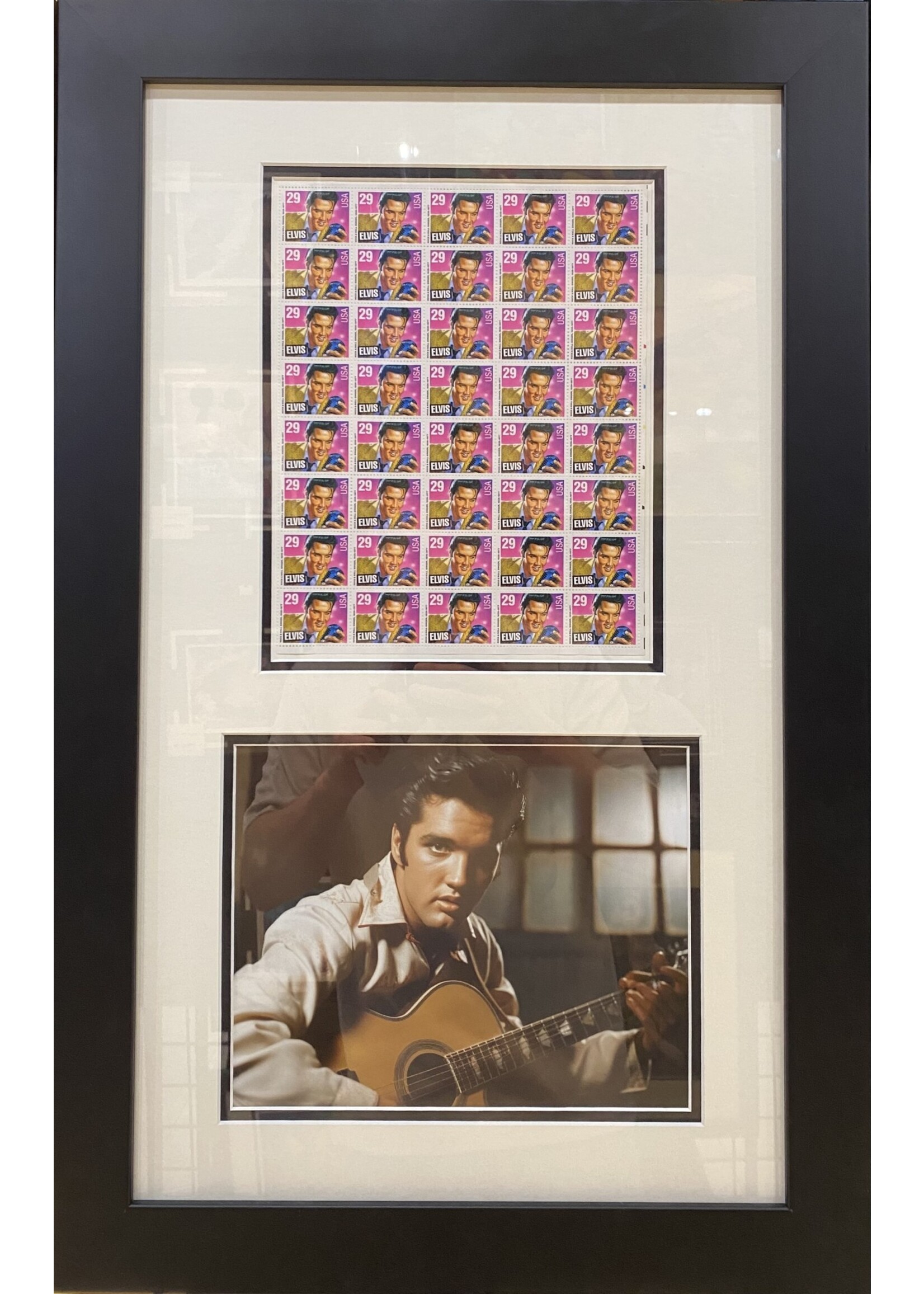 Elvis Stamp Collage