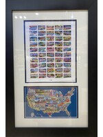 USA Stamp Collage