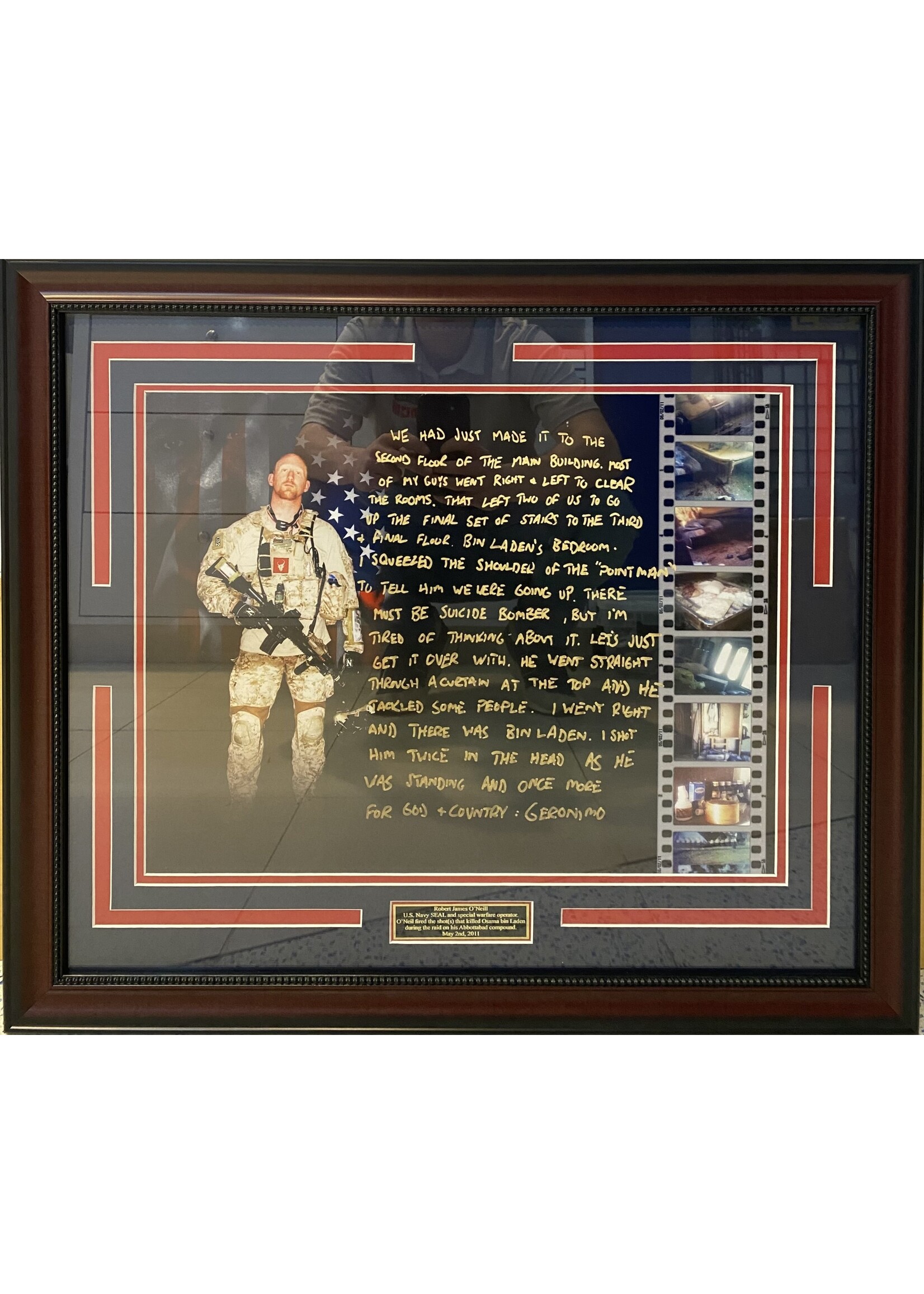 Robert O'Neill 16x20 NS