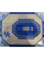 Kentucky 5 Layer Stadium Wall Art