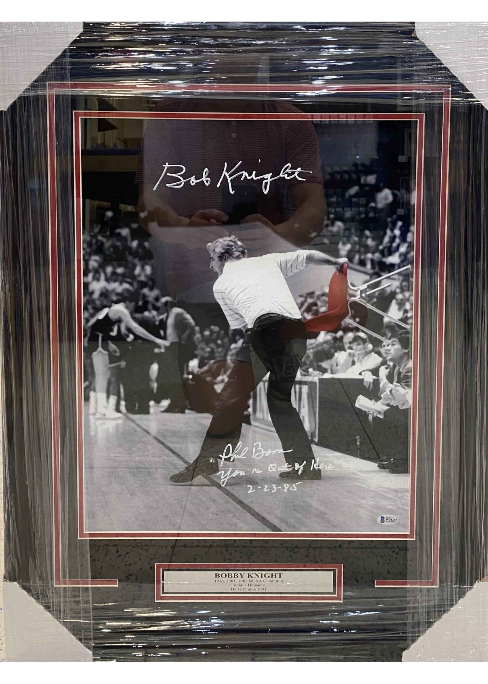 Picture Bobby Knight 16x20
