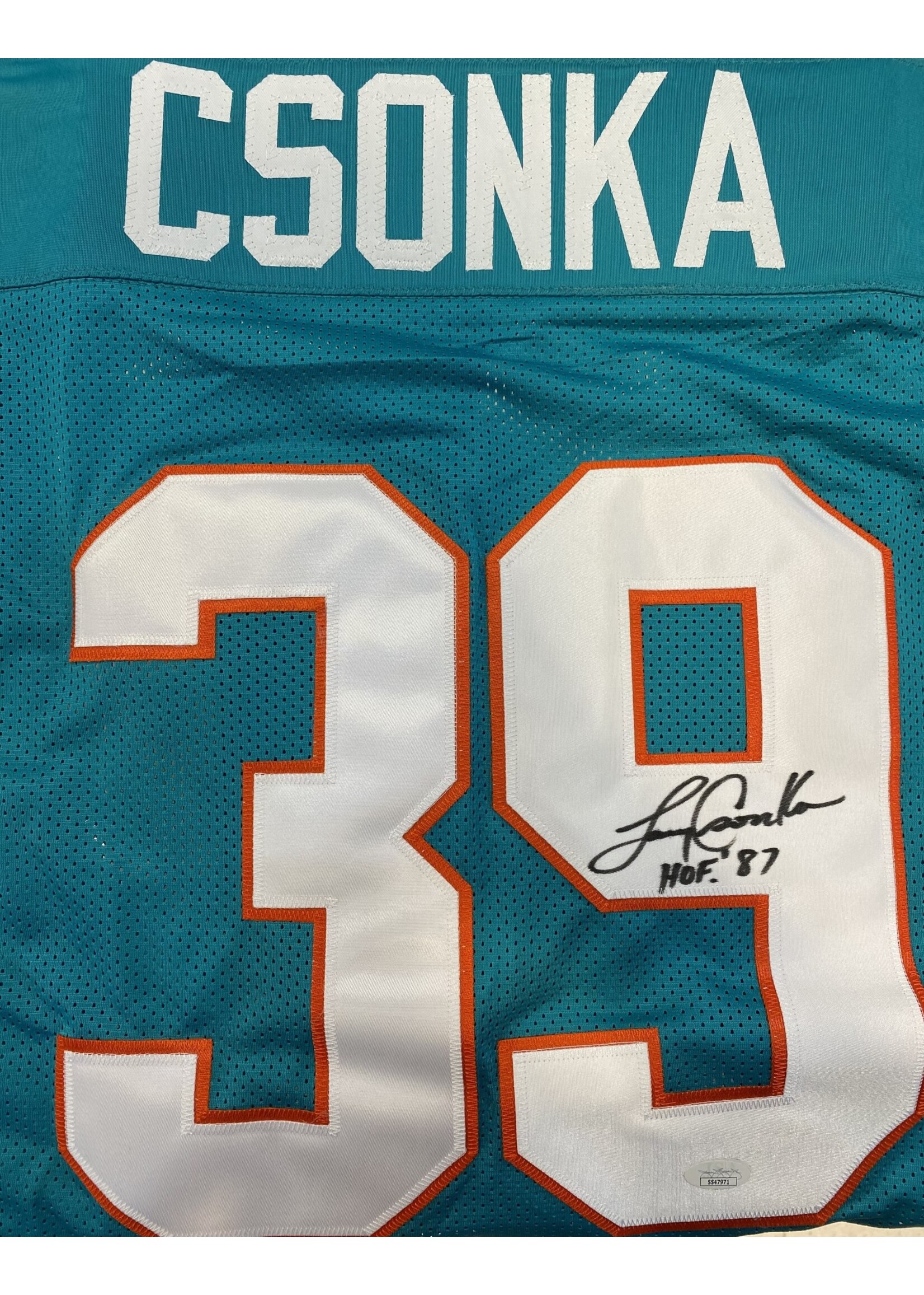 Jersey (F & UF) Larry Csonka Jersey