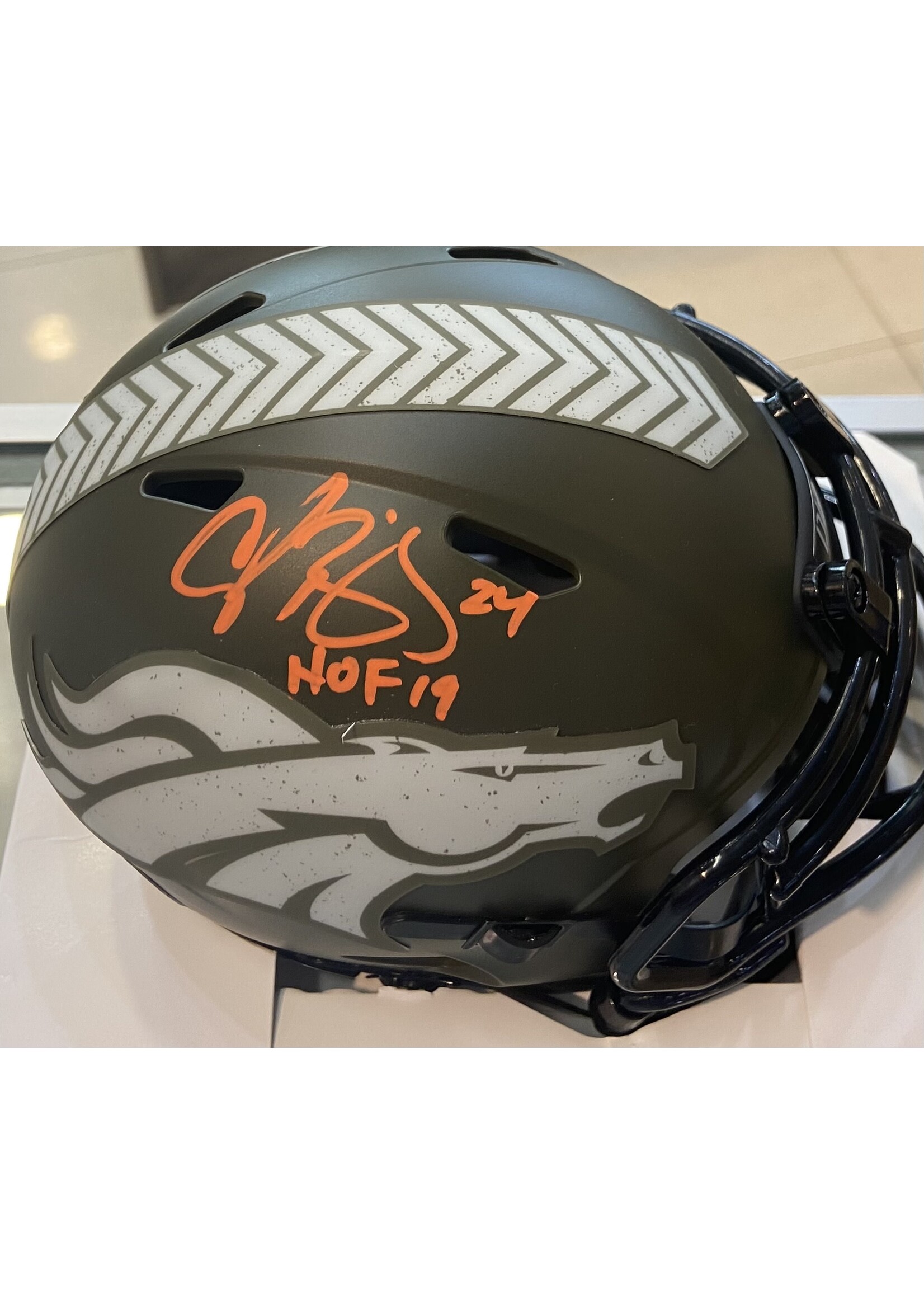 Champ Bailey Mini Helmet