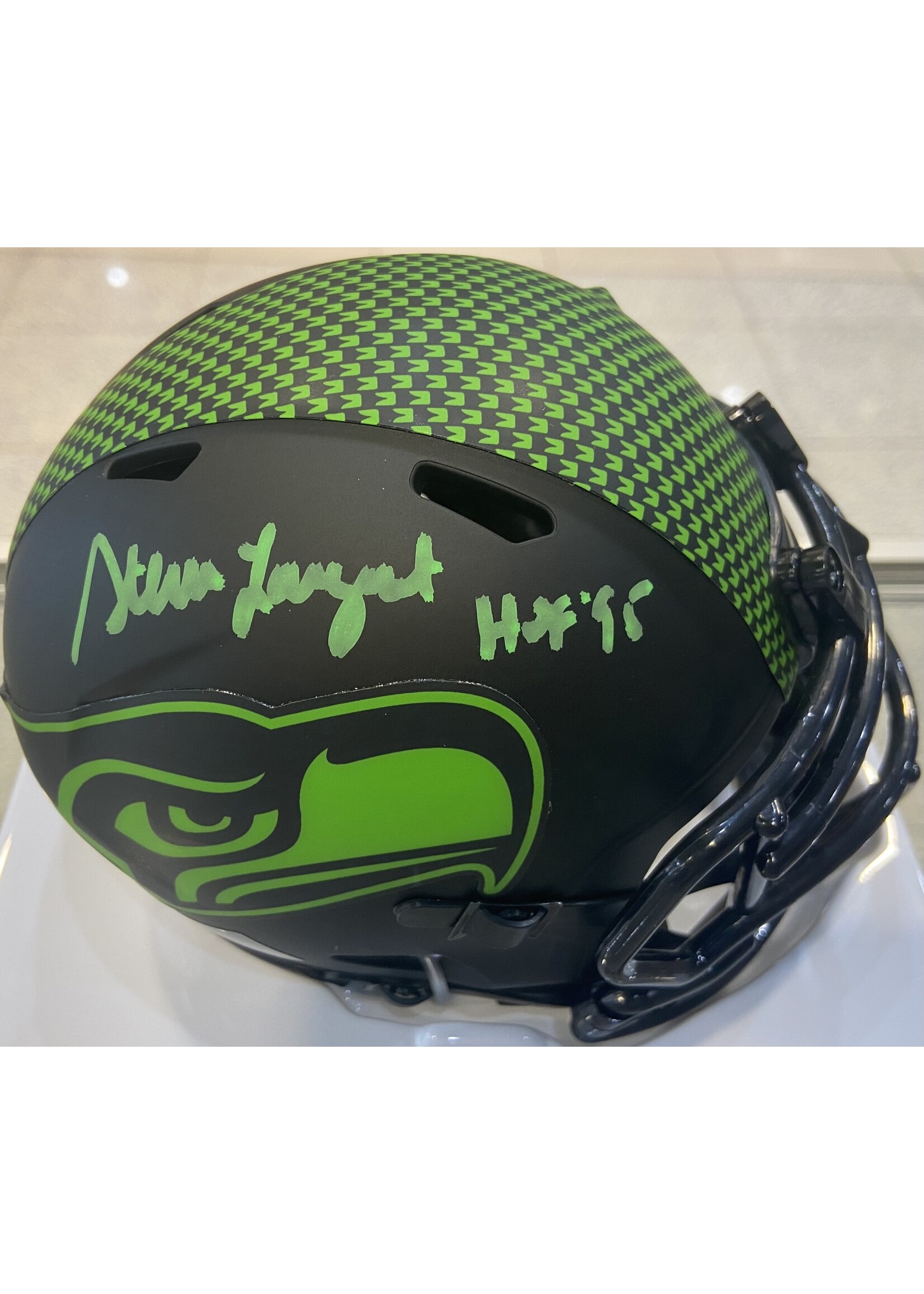 Steve Largent Mini Helmet