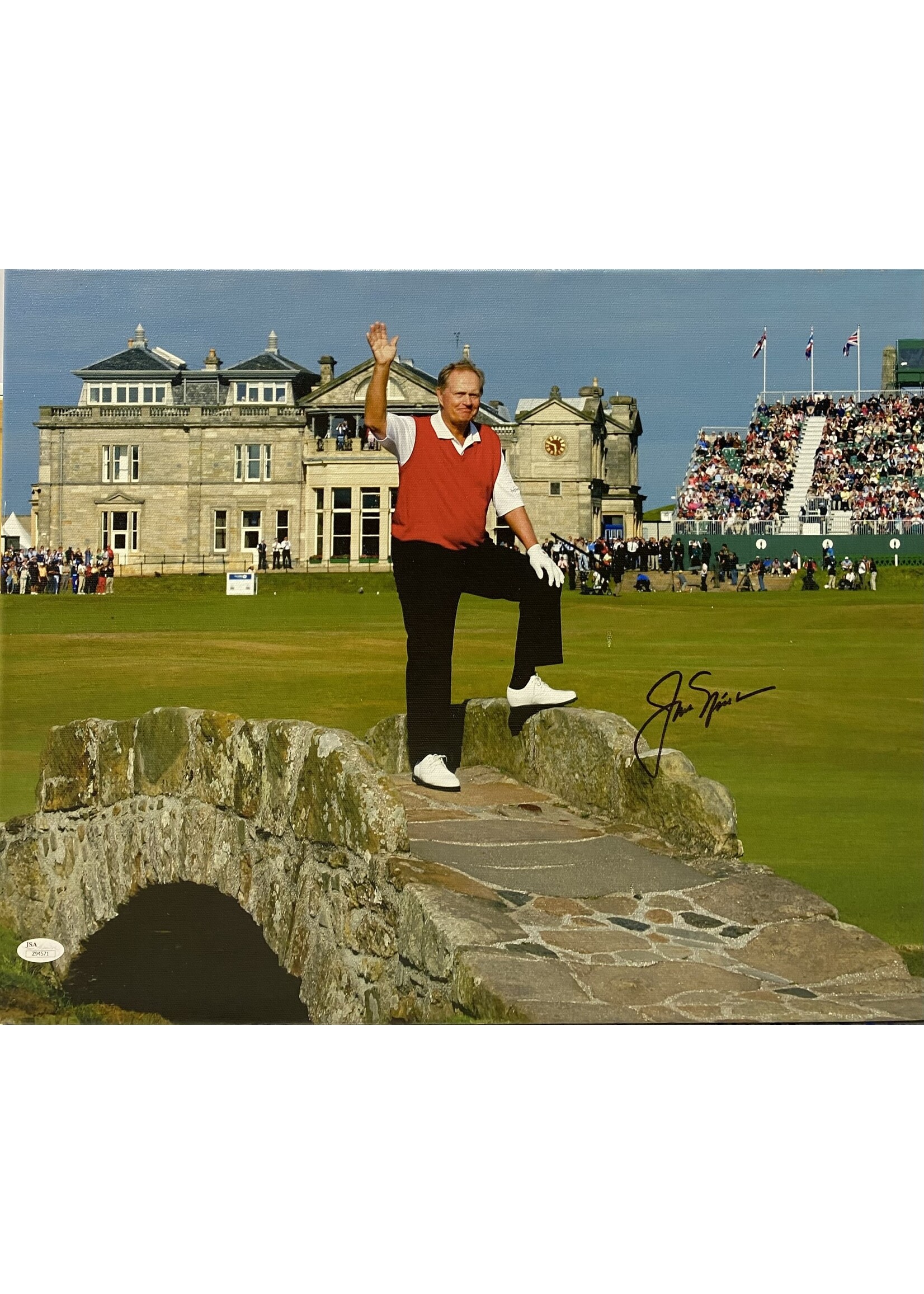 Jack Nicklaus 16x20 Canvas B