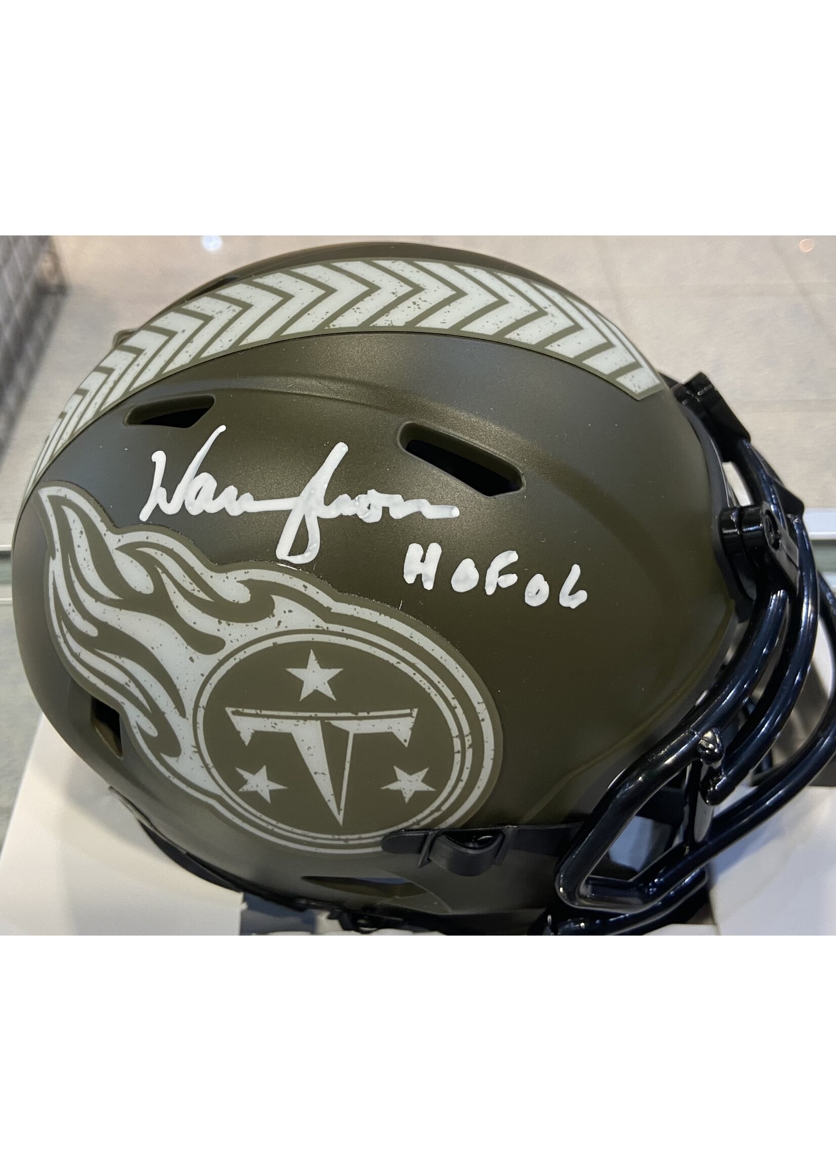 Warren Moon Mini Helmet