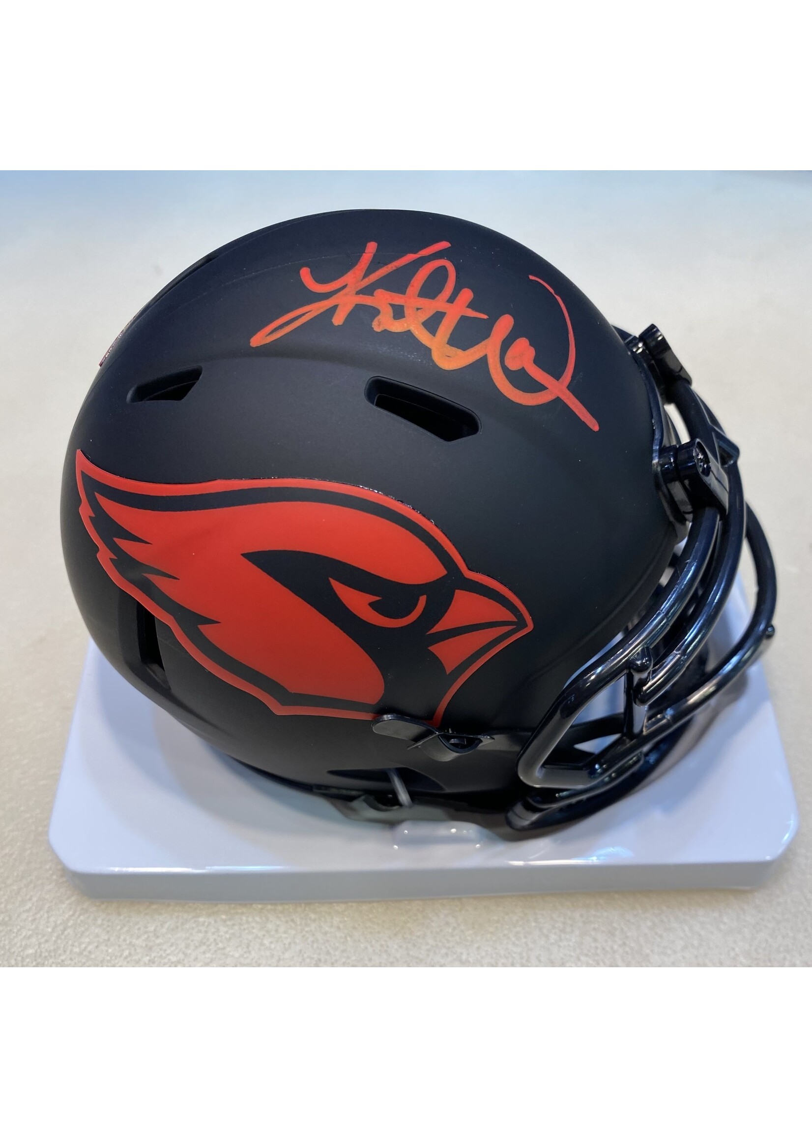 Kurt Warner Mini Helmet