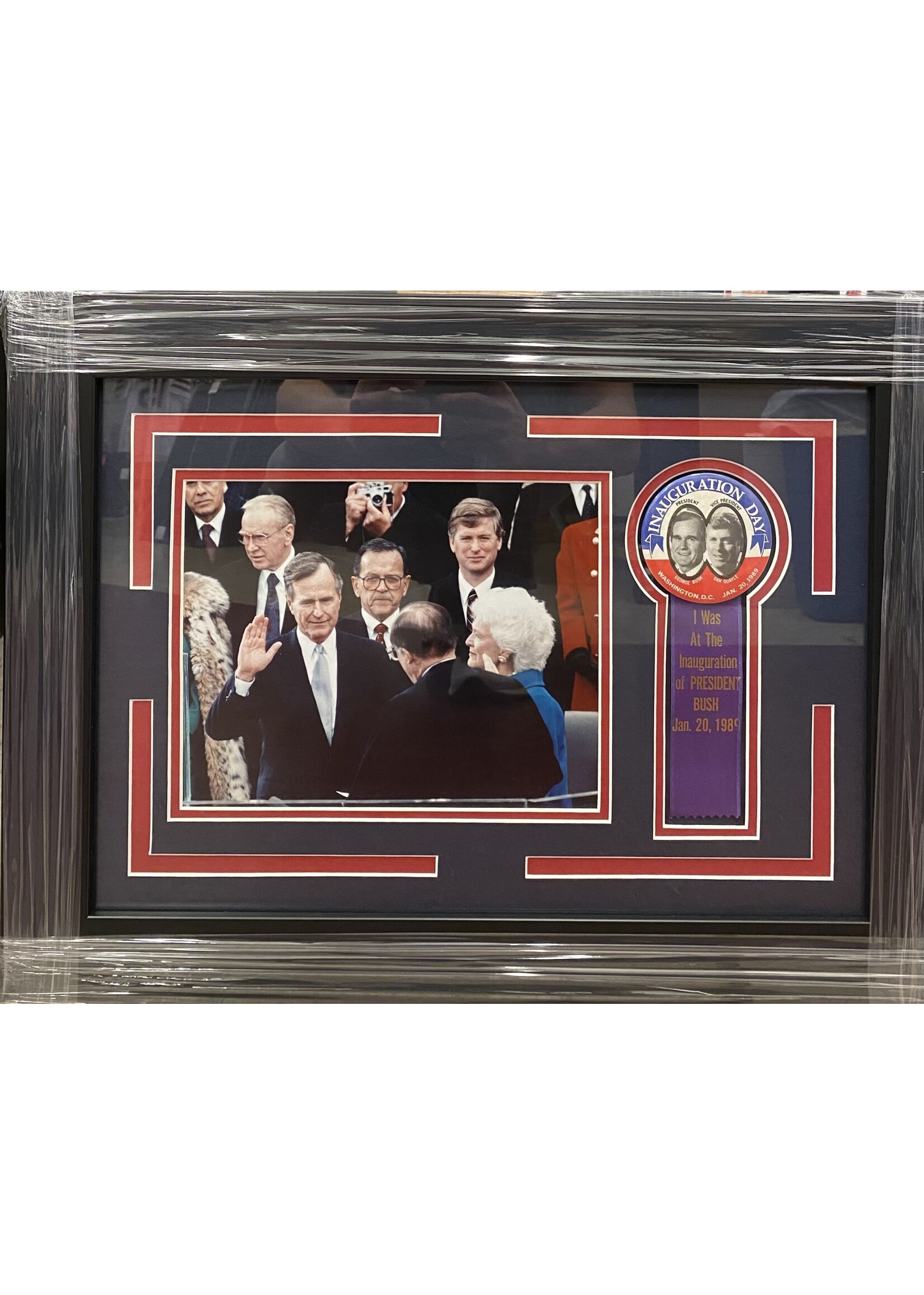 George HW Bush Inauguration Pin