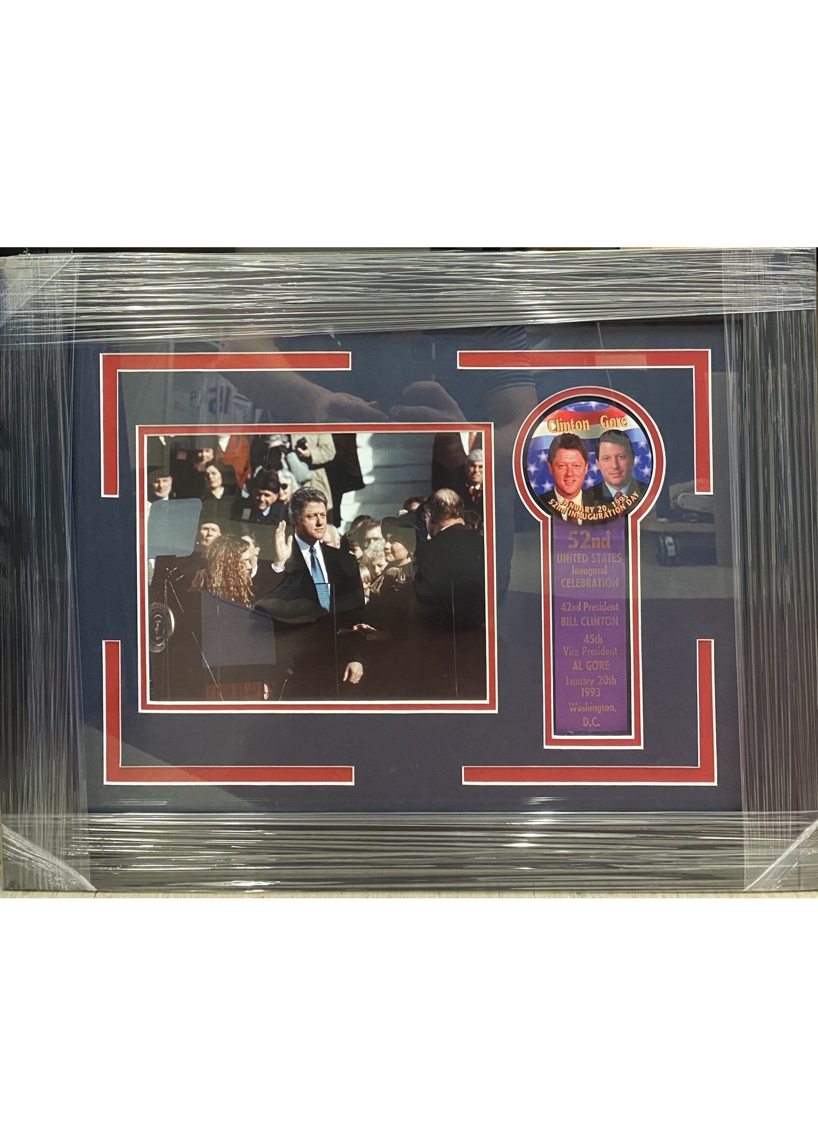 Bill Clinton 1993 Inauguration Pin B