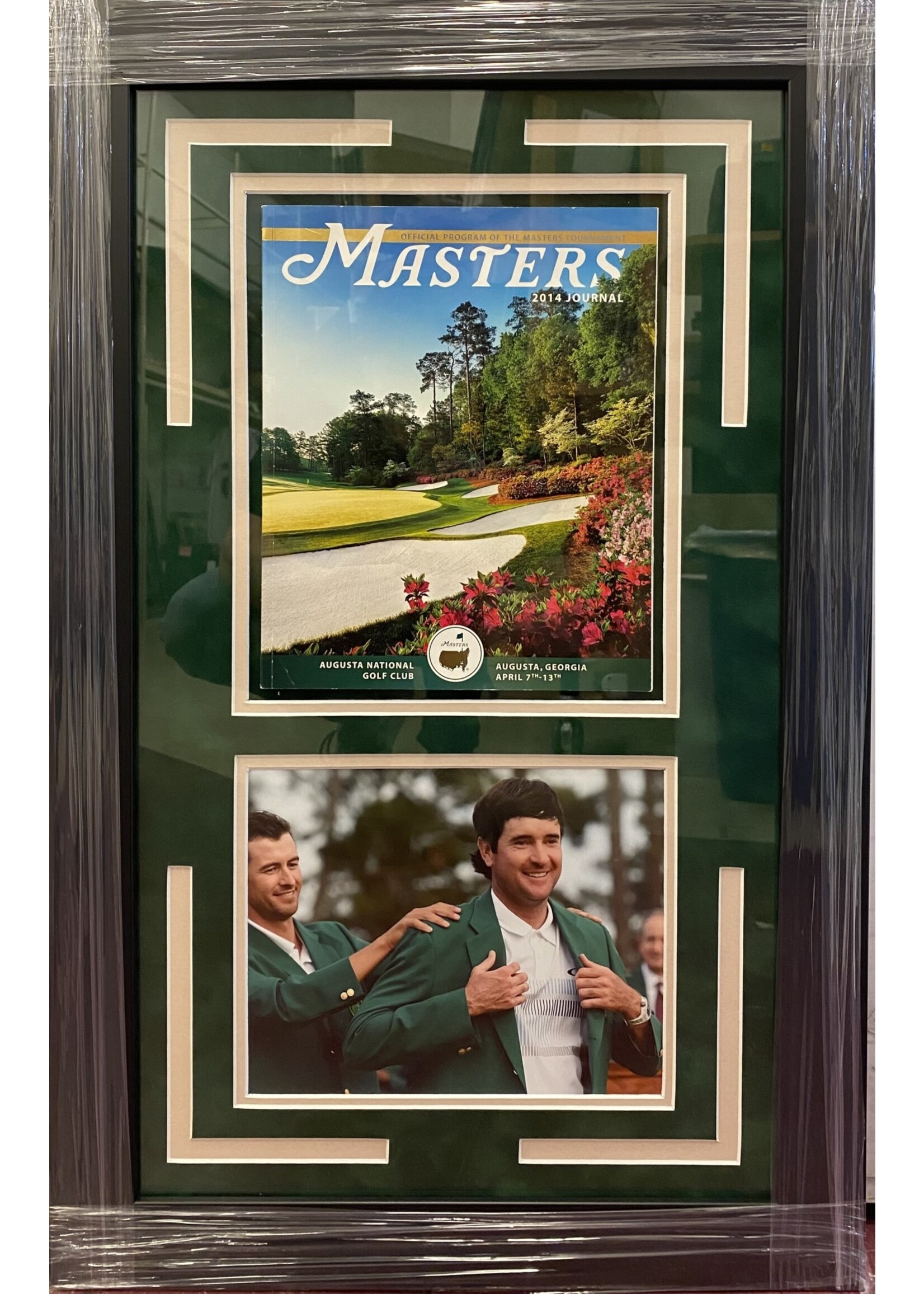 Picture 2014 Masters Journal w/Bubba Watson