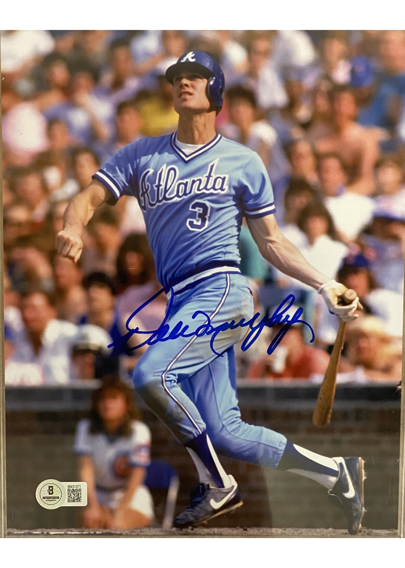 Picture *C Dale Murphy 8x10 B UF