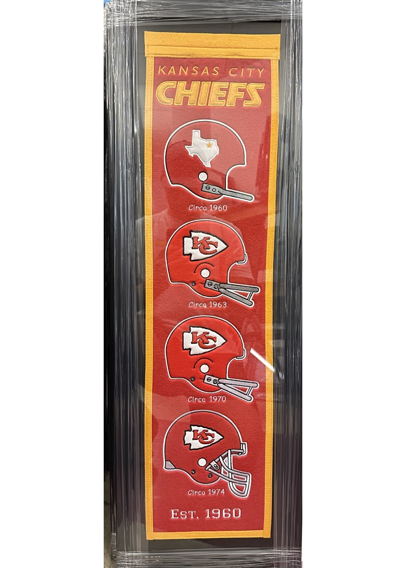 Pennant (F & UF) Chiefs Logo Banner