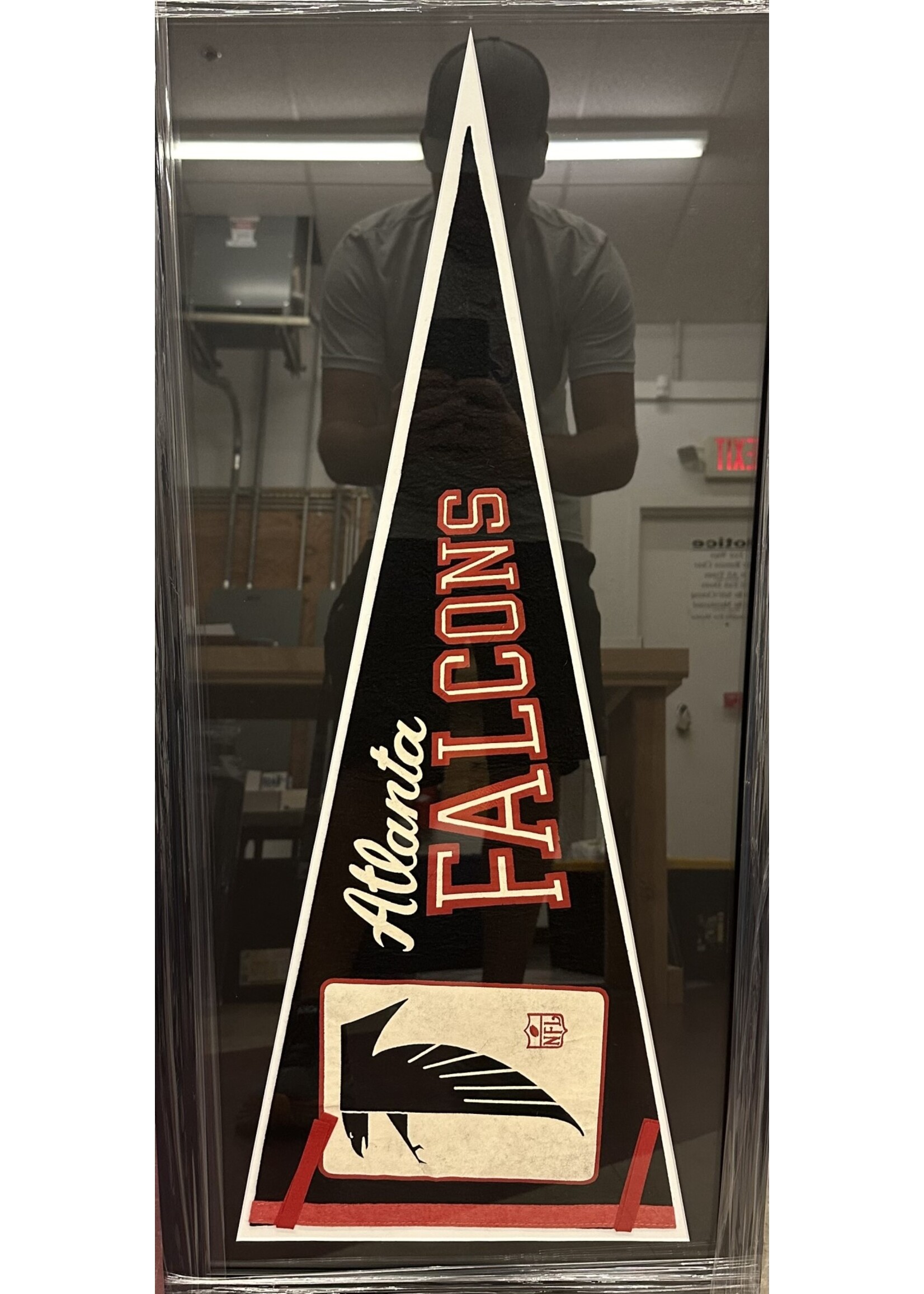 Falcons Black 1966 Pennant A