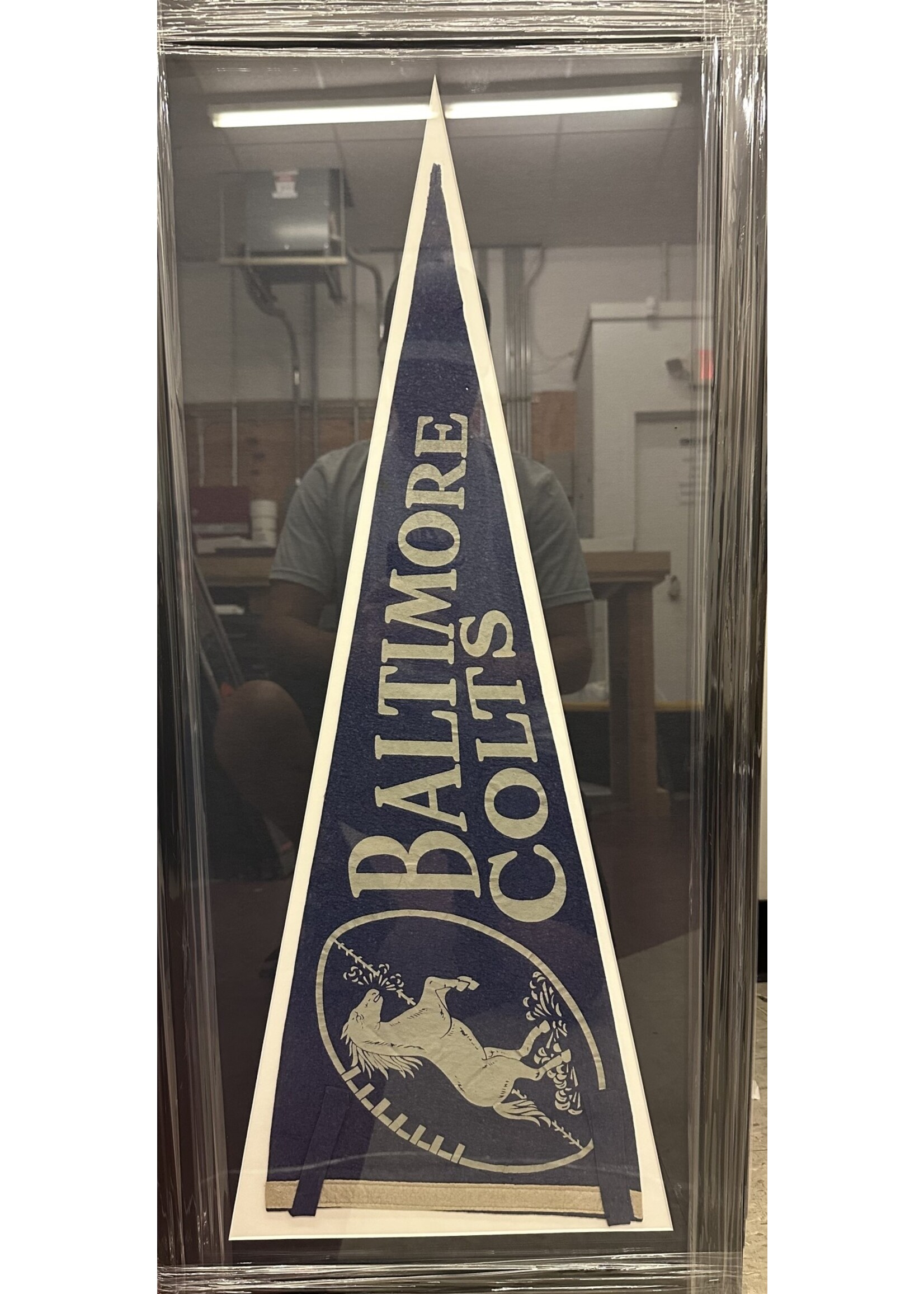 Pennant (F & UF) Baltimore Colts 1960s Pennant