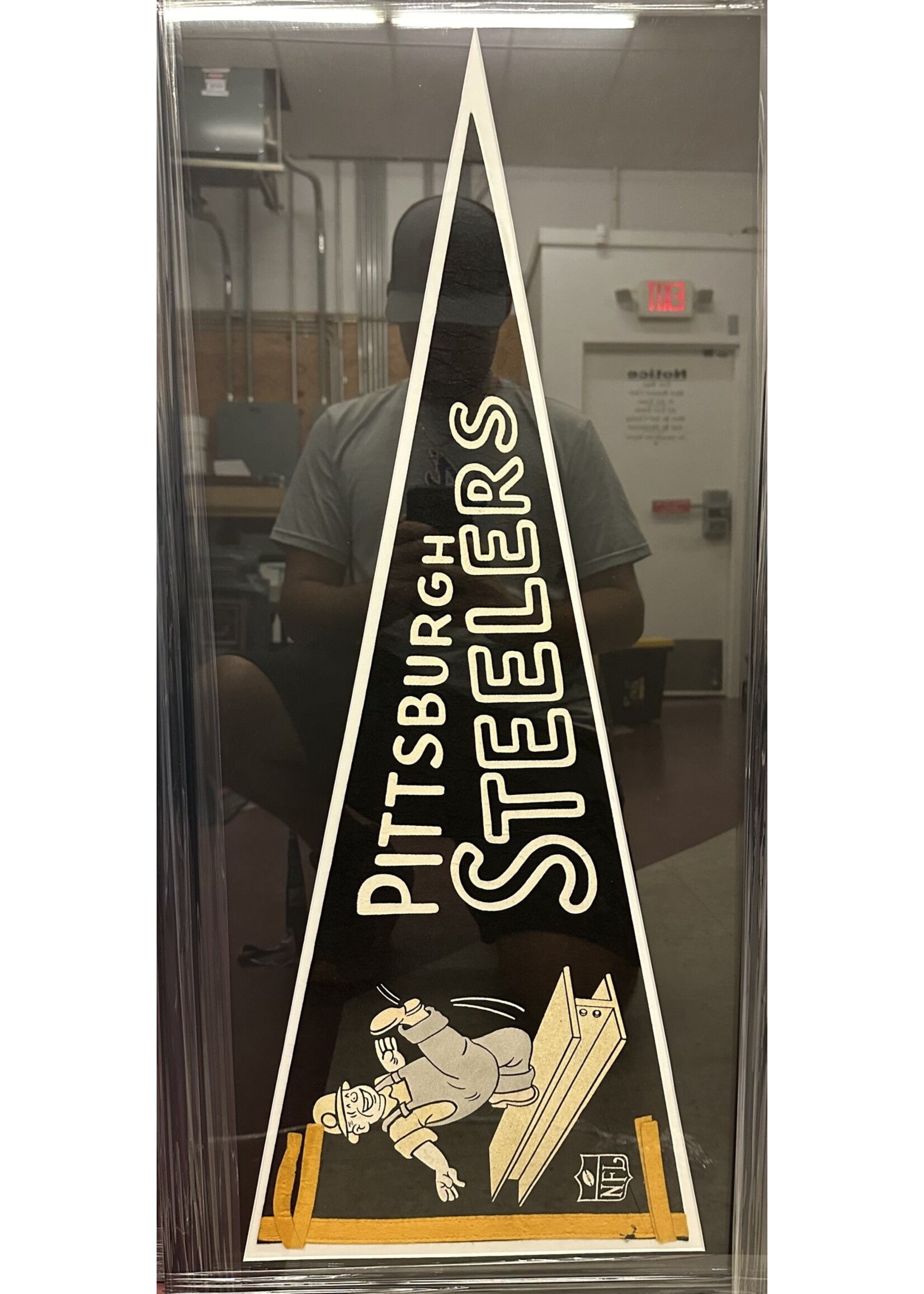 Steelers Worker 1960s Pennant