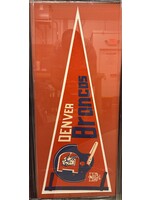 Broncos Helmet 1960s Pennant B