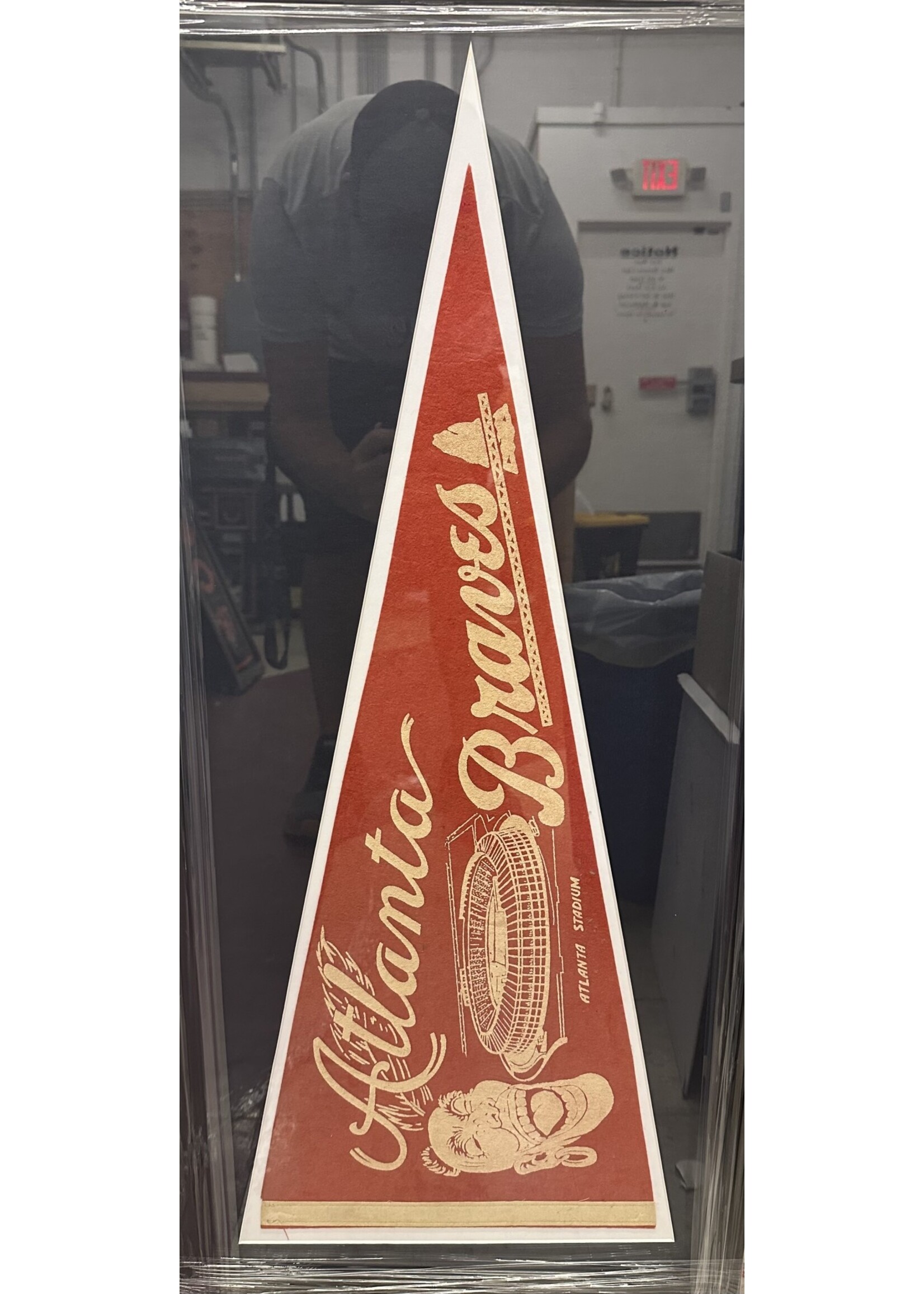 Pennant (F & UF) AFC Braves 1970s Pennant B