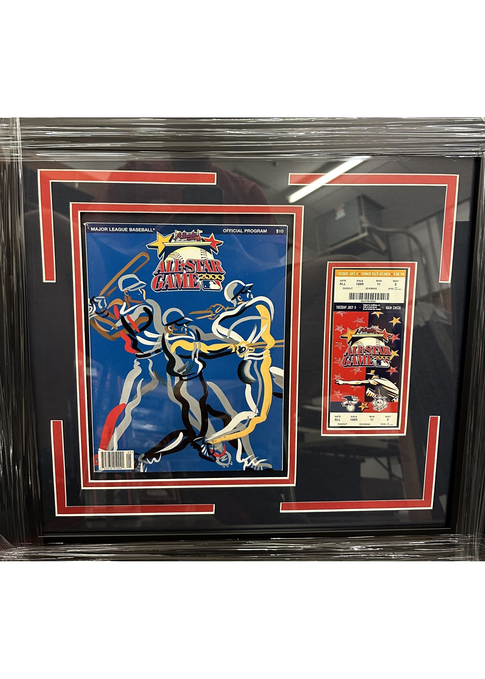 Picture 2000 All Star Game Program & Ticket