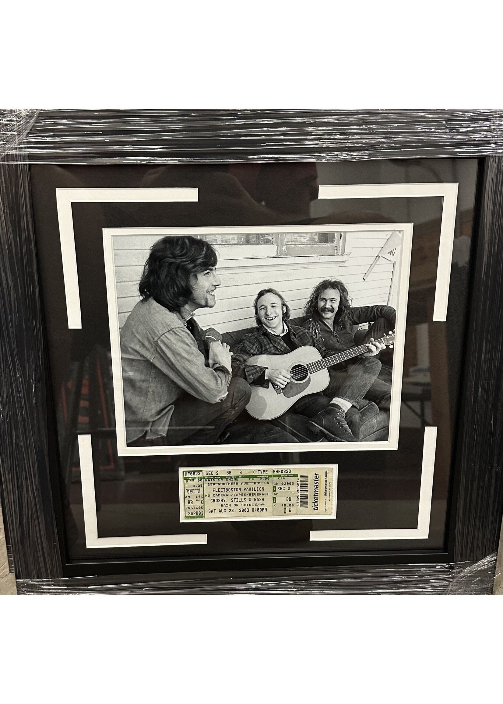 Picture Crosby Stills & Nash Ticket w/Photo