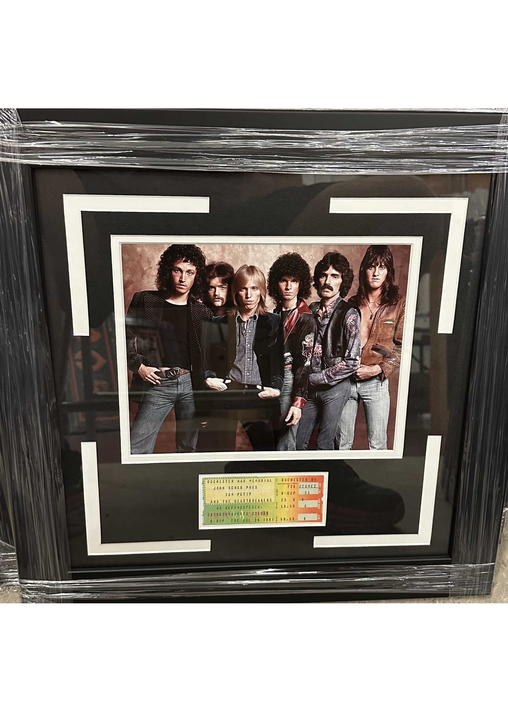 Picture Tom Petty Ticket w/Photo