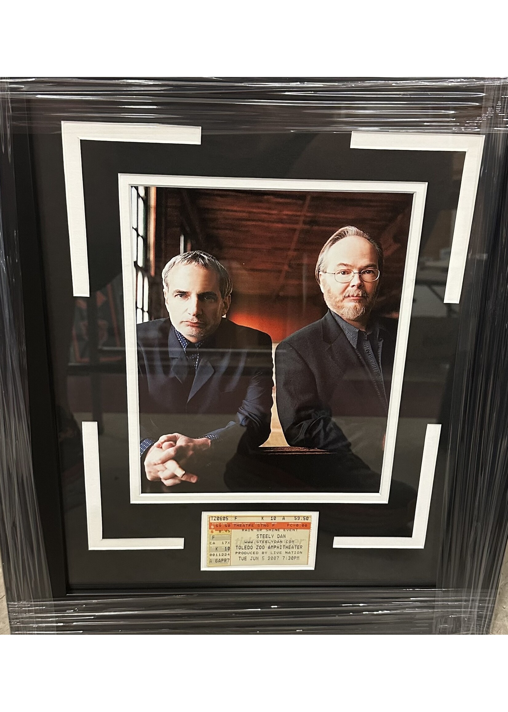 Picture Steely Dan Ticket w/Photo