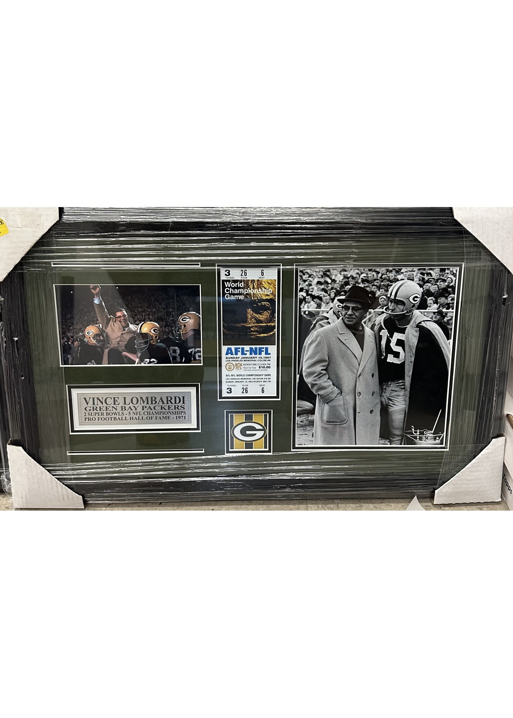 Picture Packers Super Bowl 1 Replica Ticket