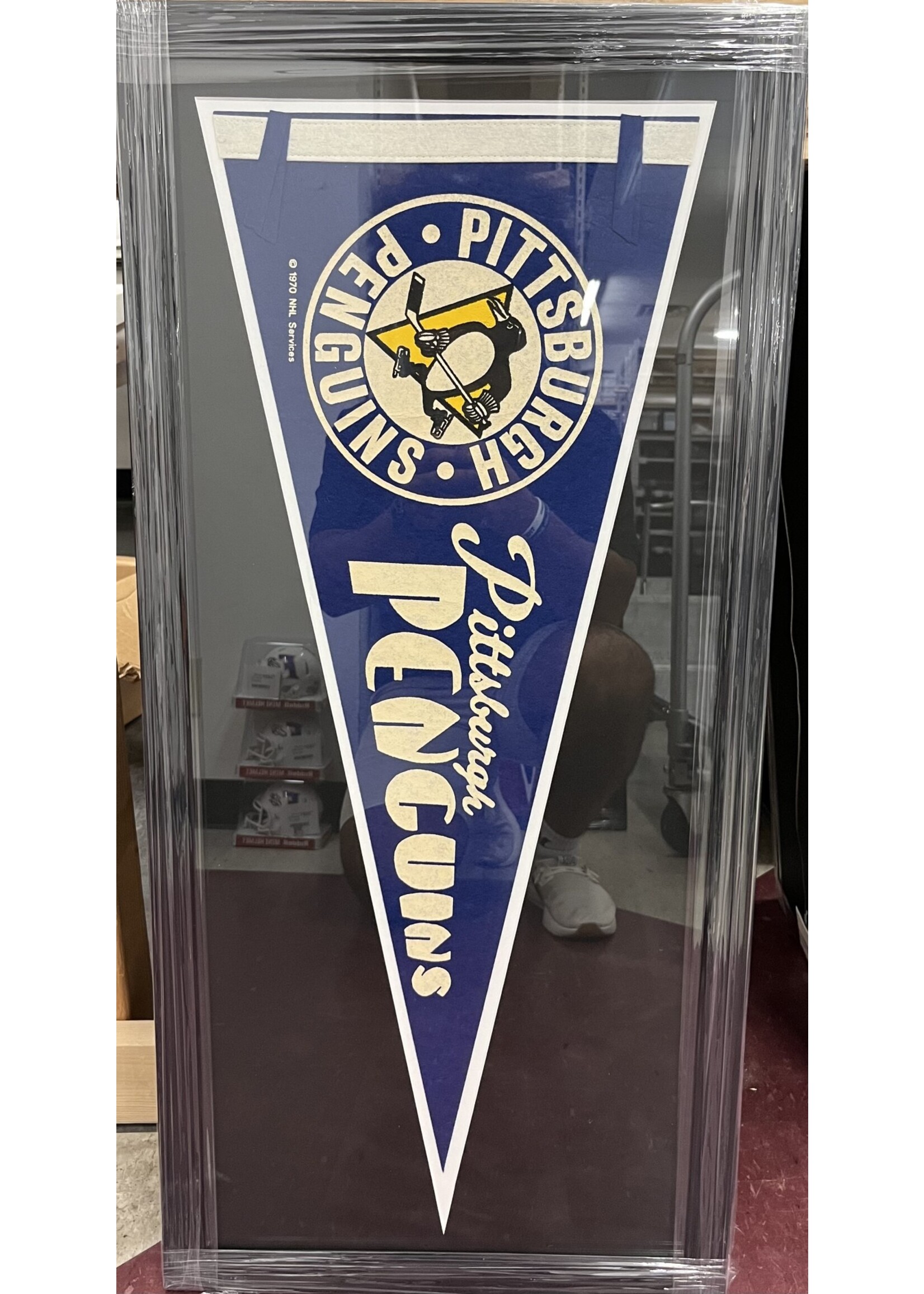 Pennant (F & UF) Penguins 1970s Pennant