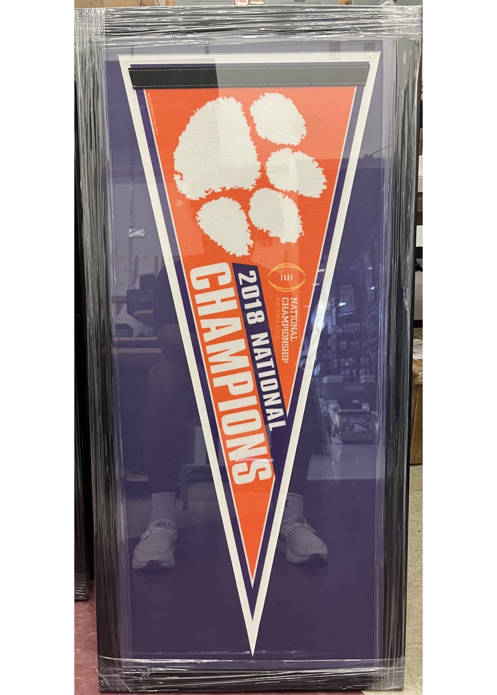 Clemson 2018 NC Pennant