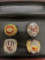 Rings Chiefs 4 Ring Set