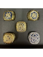 Yankees 5 Ring Jeter Set