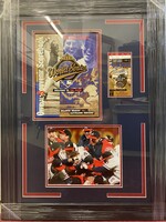 Picture Braves 1995 WS Ticket & Program