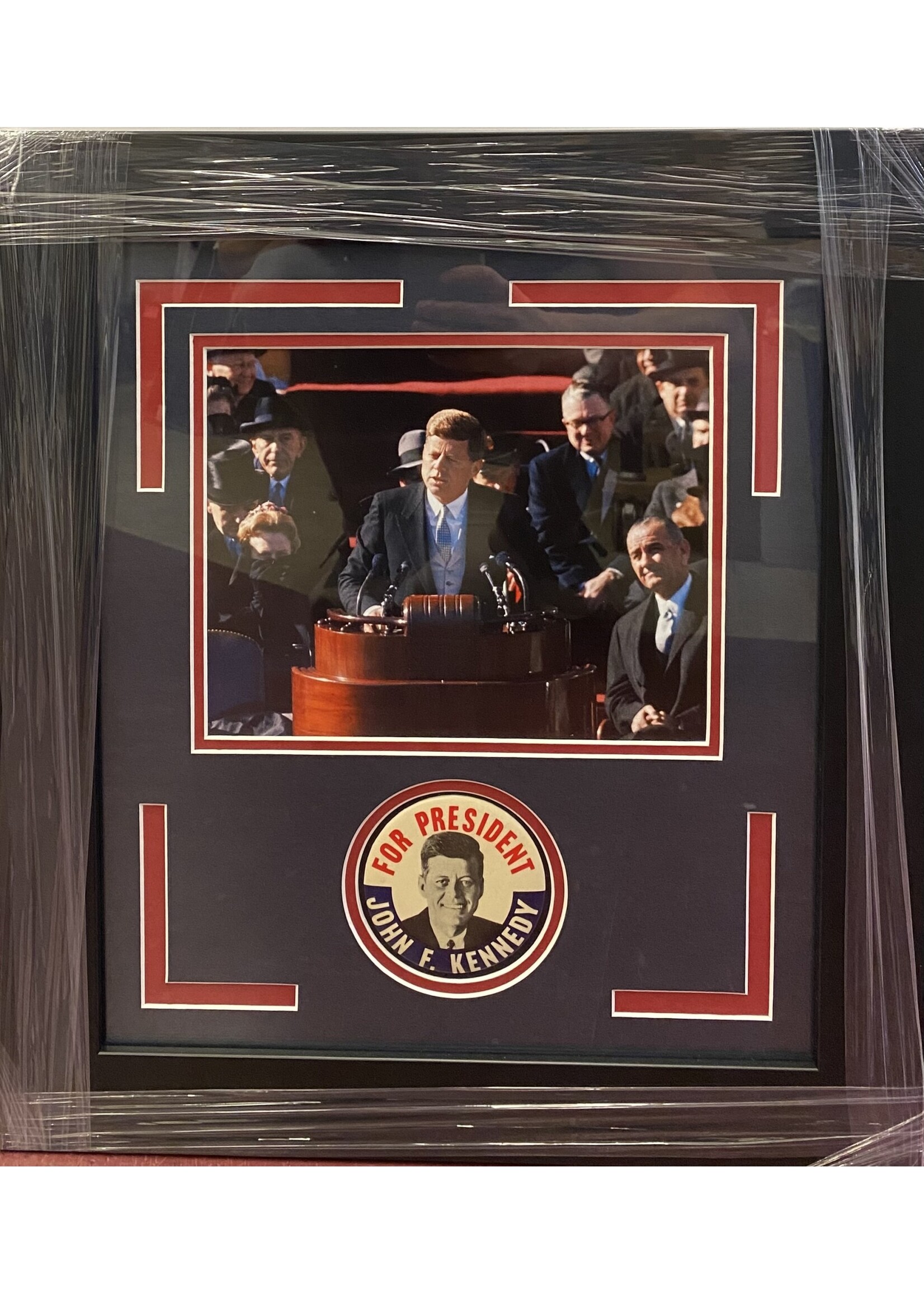 John Kennedy For President Button A