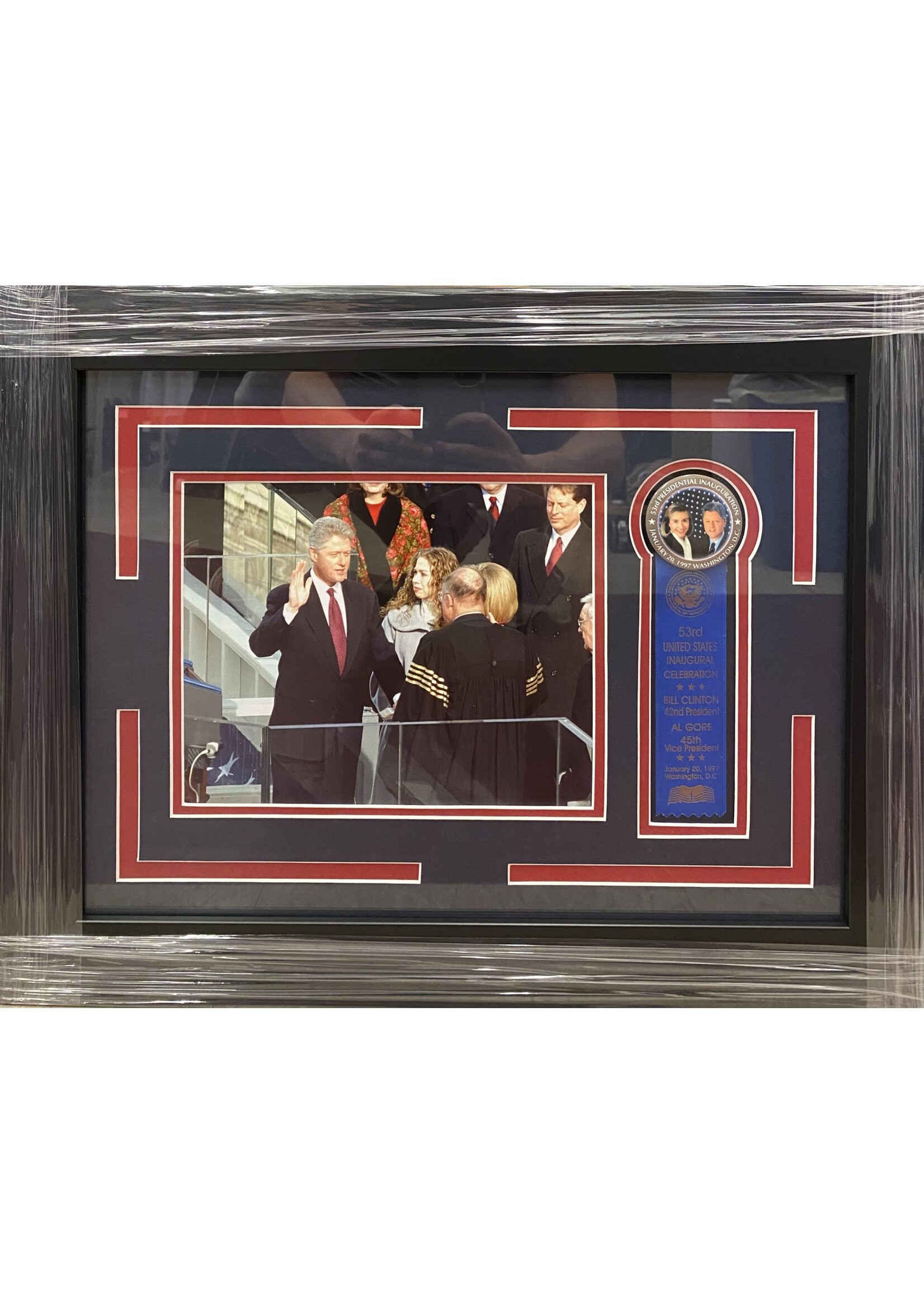 Picture Bill Clinton 1997 Inauguration Pin