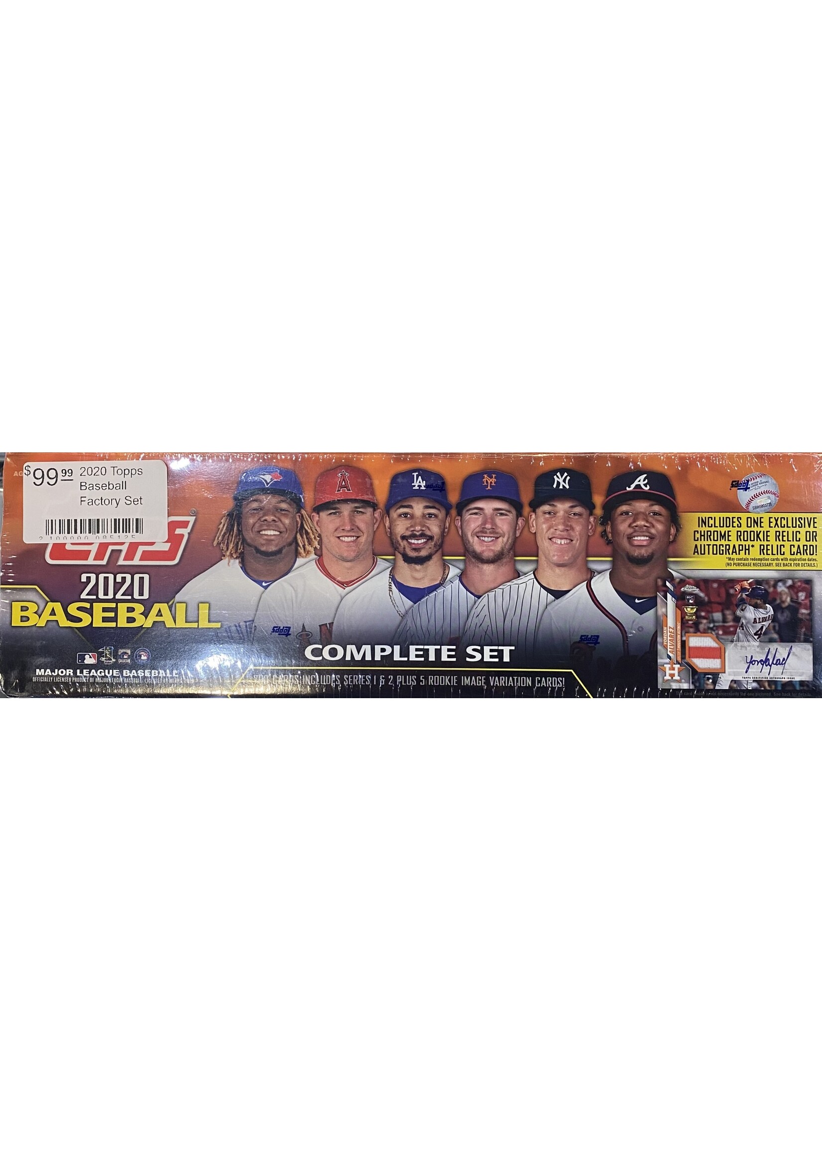 Cards 2020 Topps Baseball Factory Set