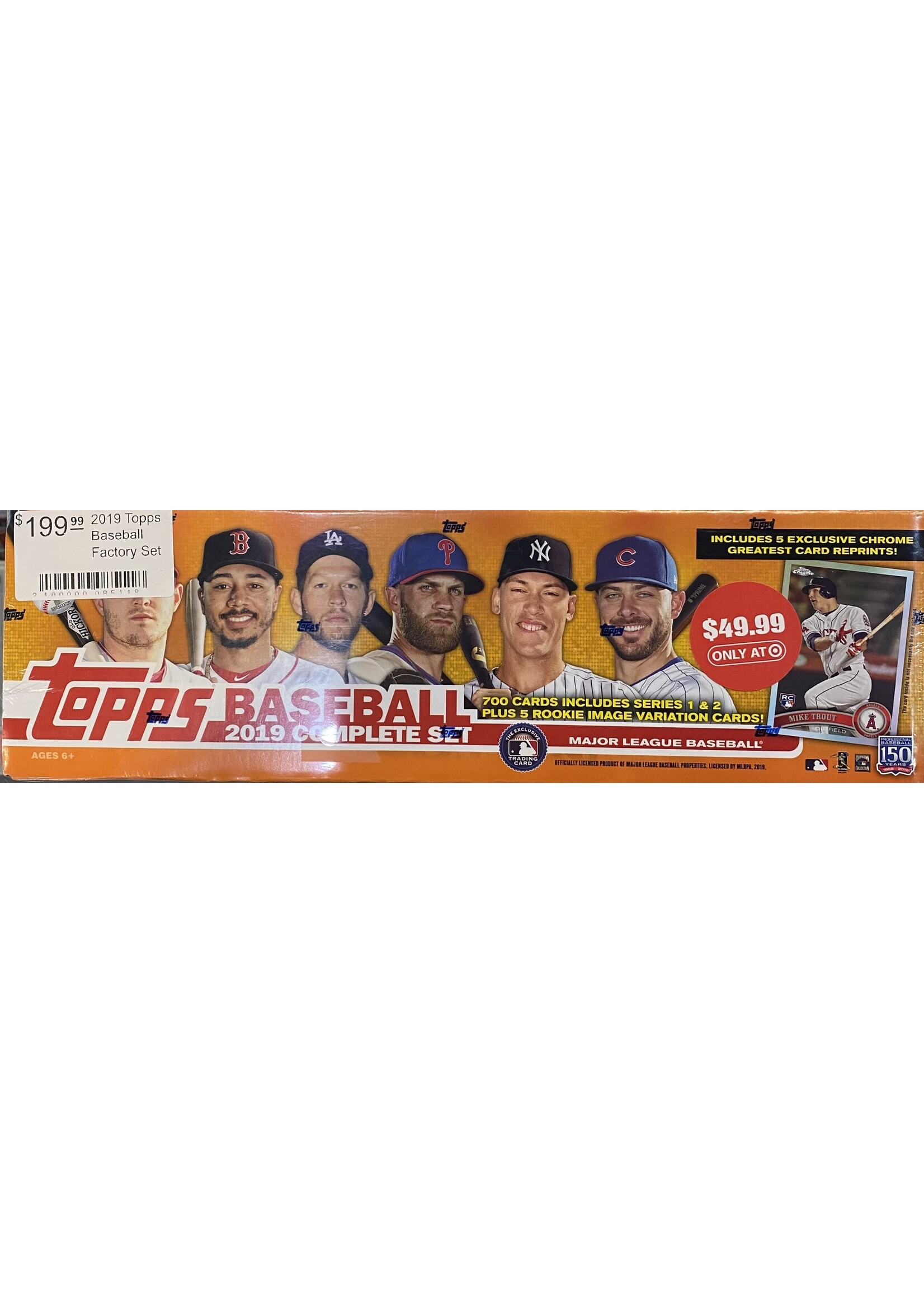 Cards 2019 Topps Baseball Factory Set