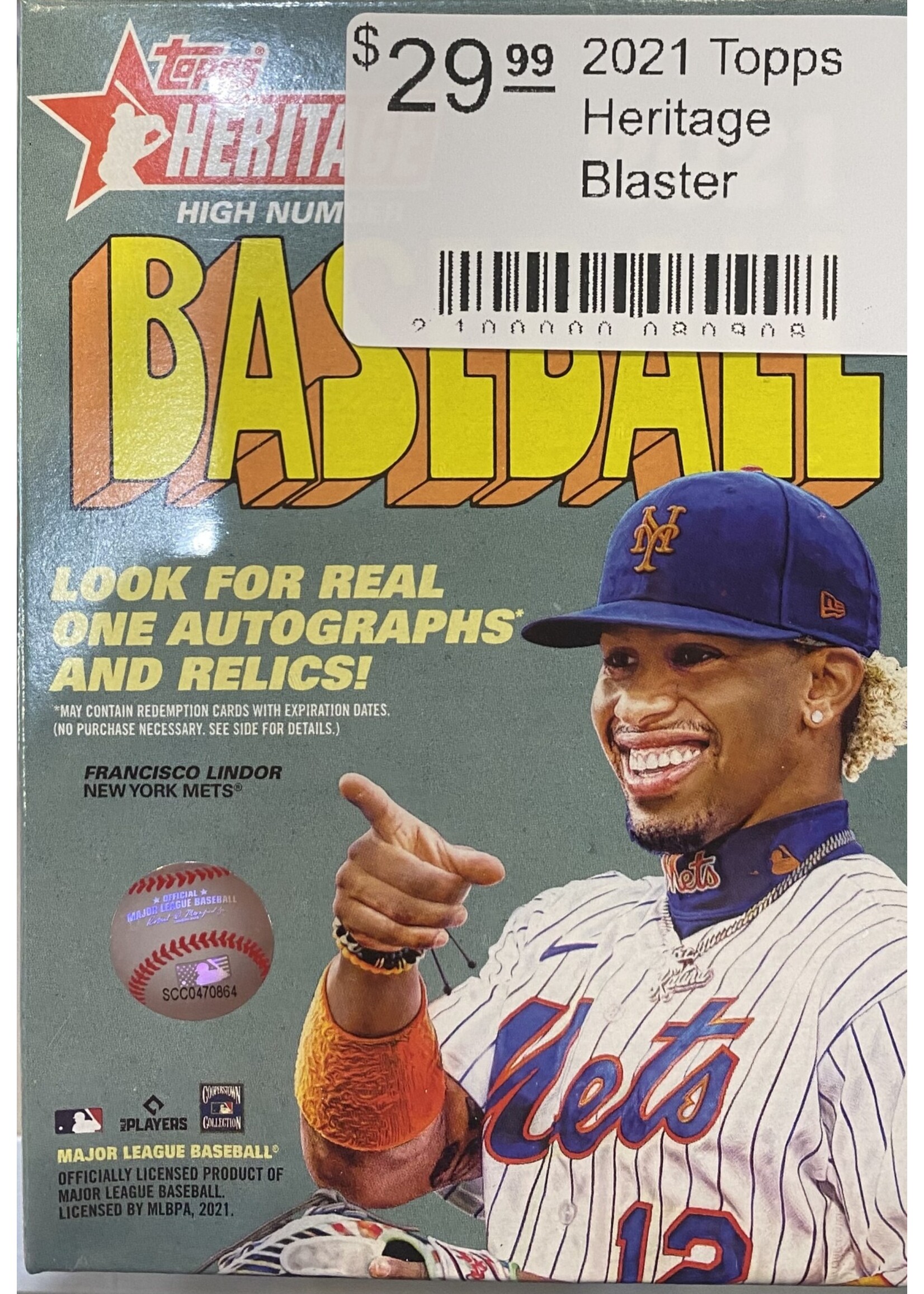 2021 Topps Heritage Blaster