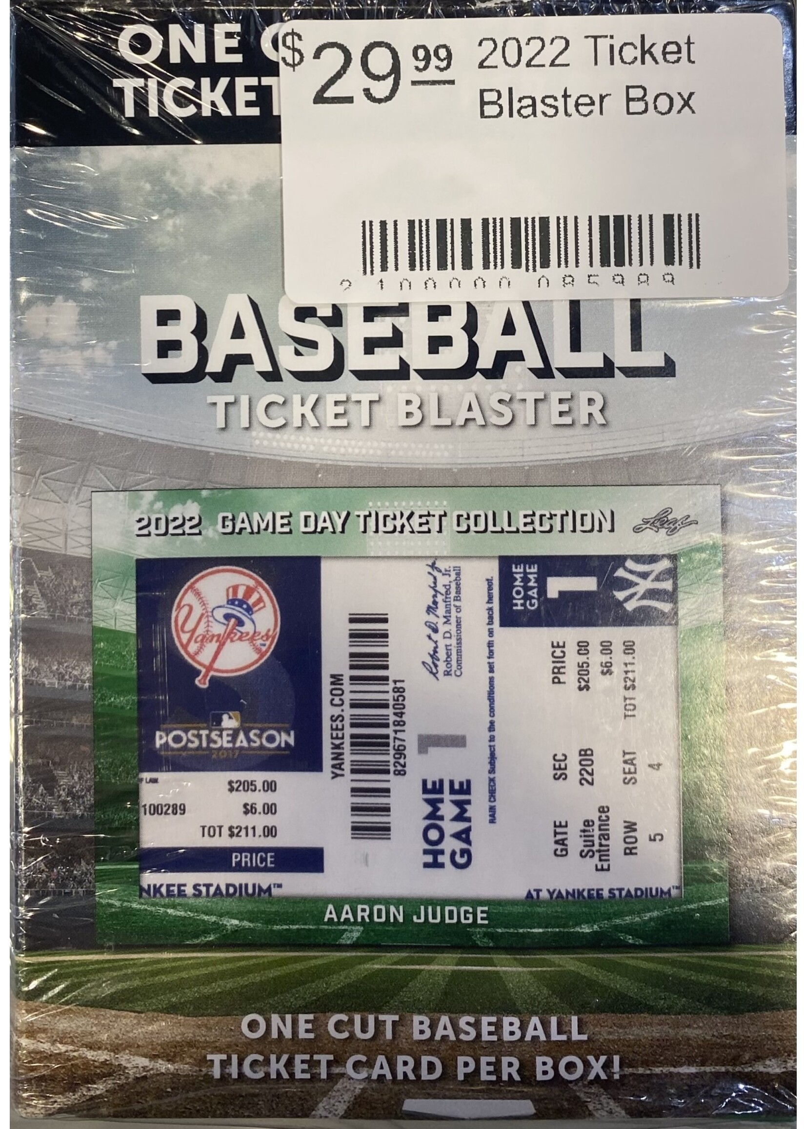 Cards 2022 Ticket Blaster Box