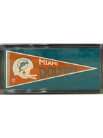 Pennant (F & UF) Dolphins Helmet 1960s Pennant B