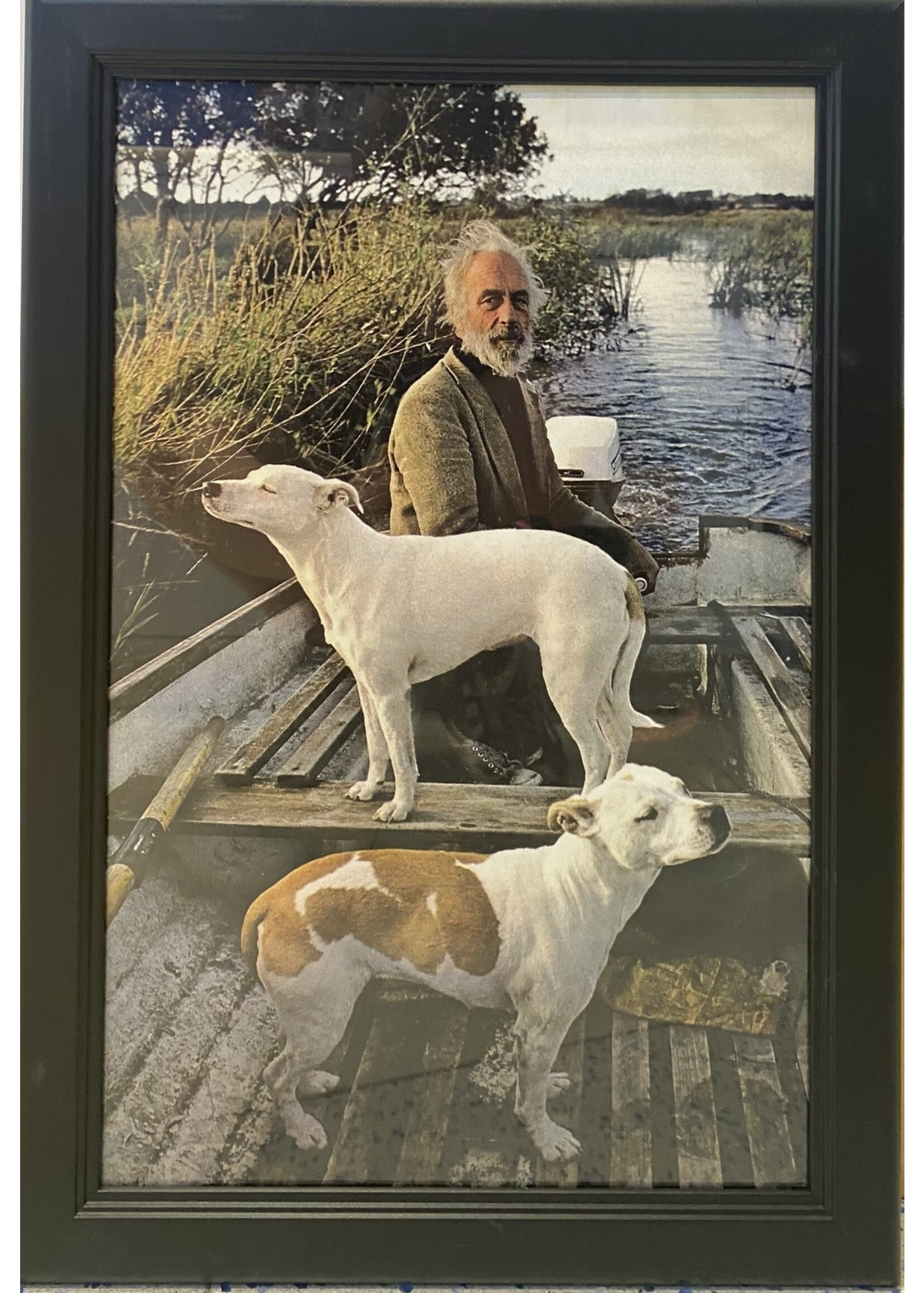 Picture Man and His Dog