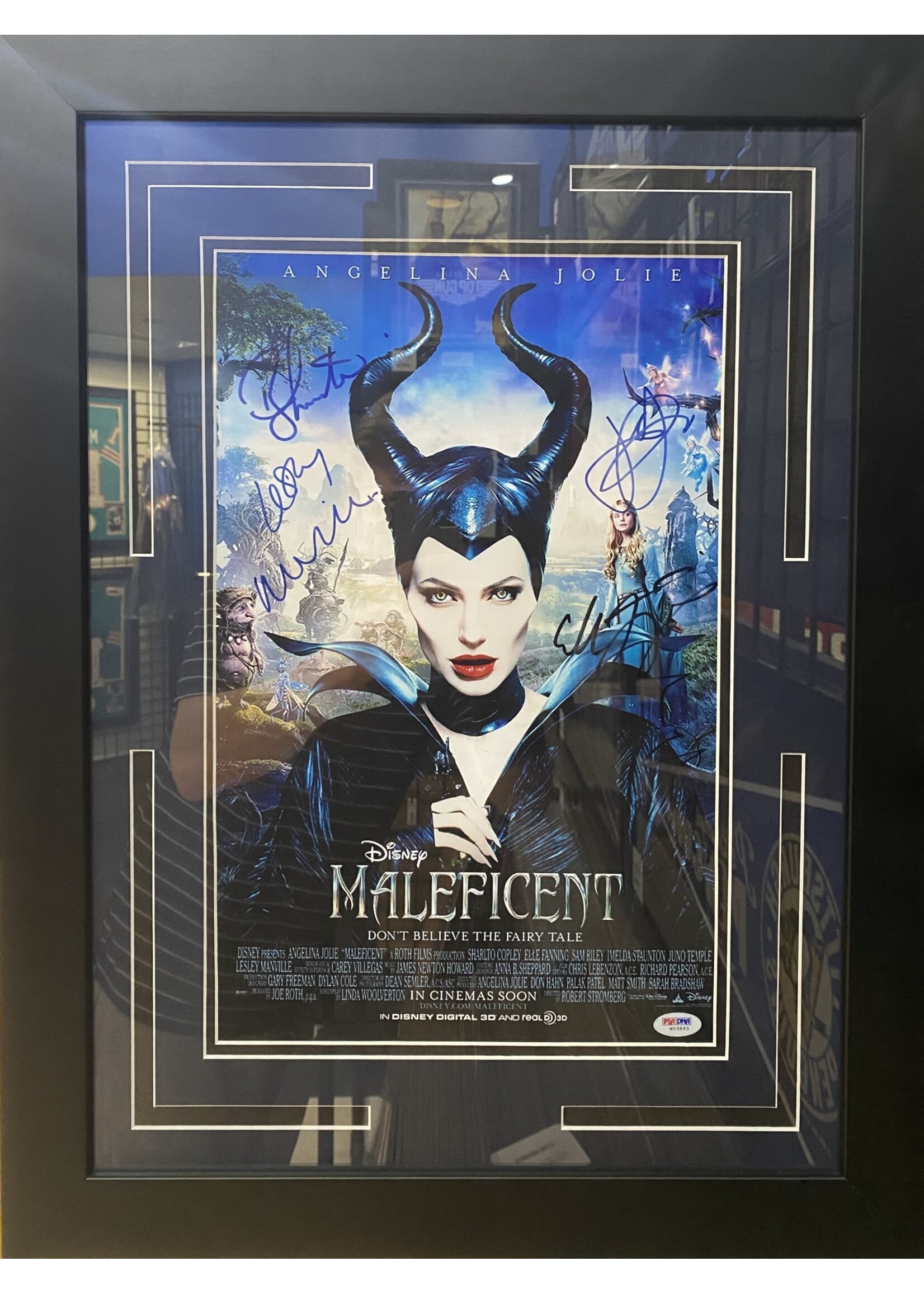 Picture Maleficent Cast 11x17