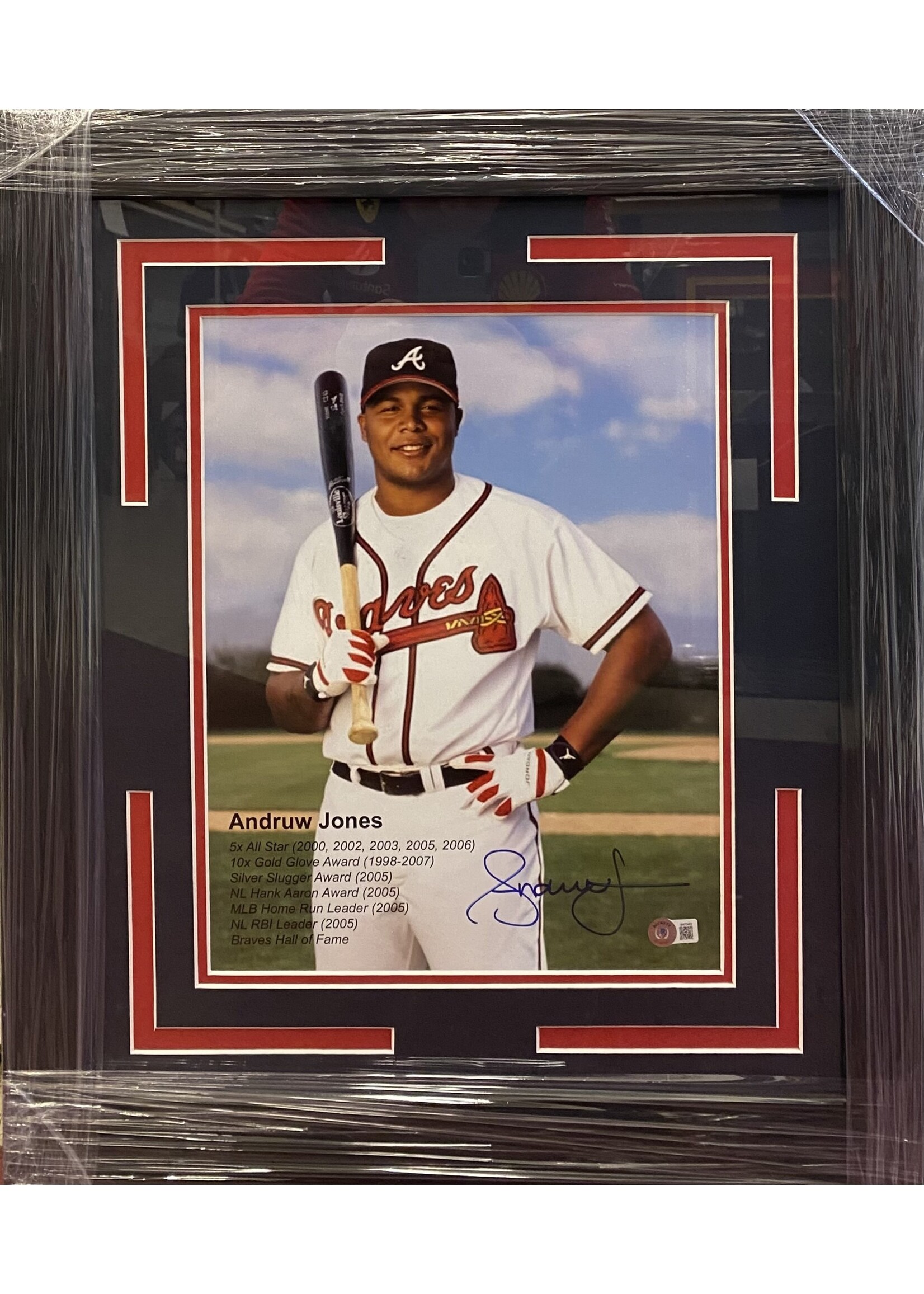 Andruw Jones 11x14 D