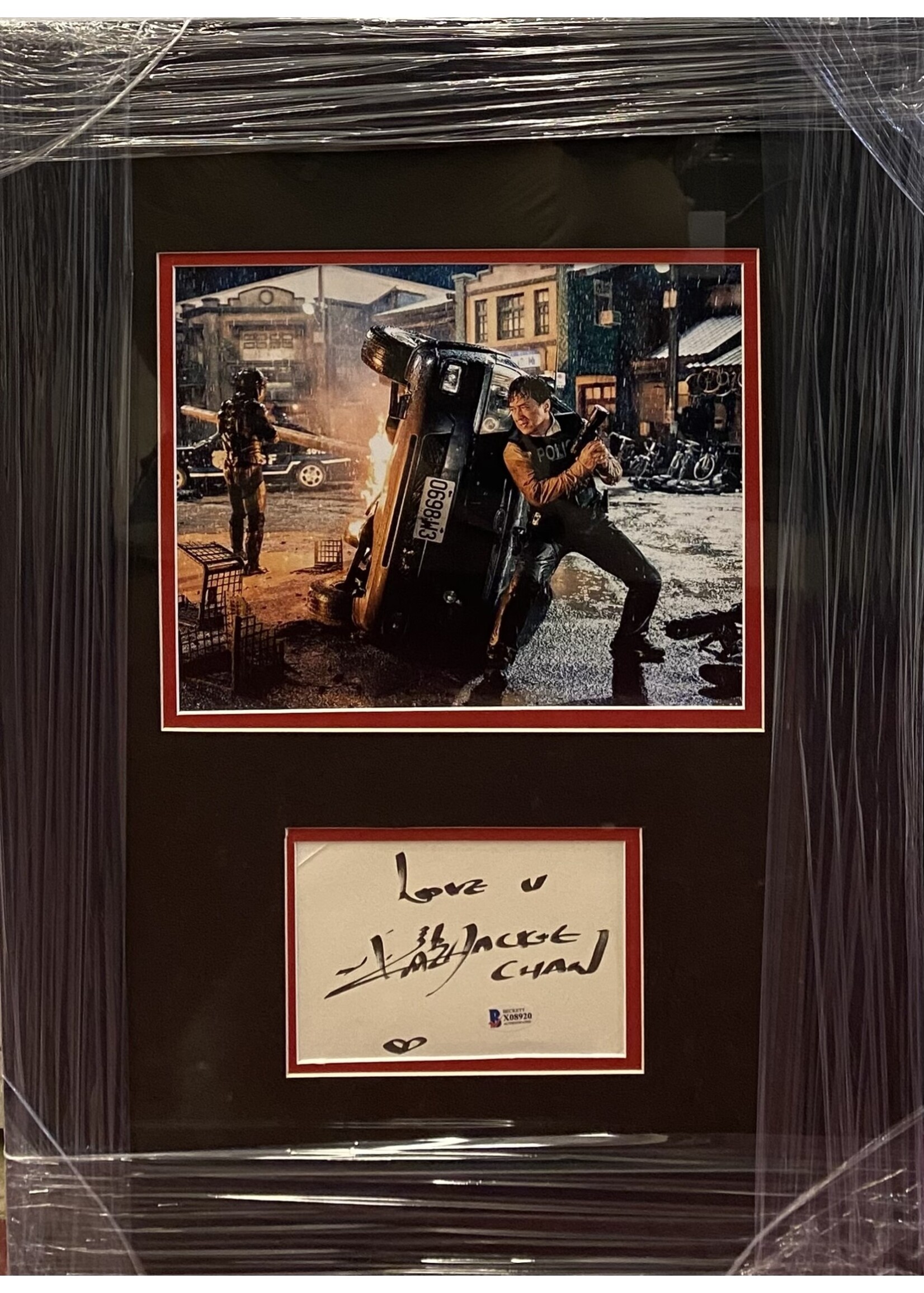 Jackie Chan Cut Signature