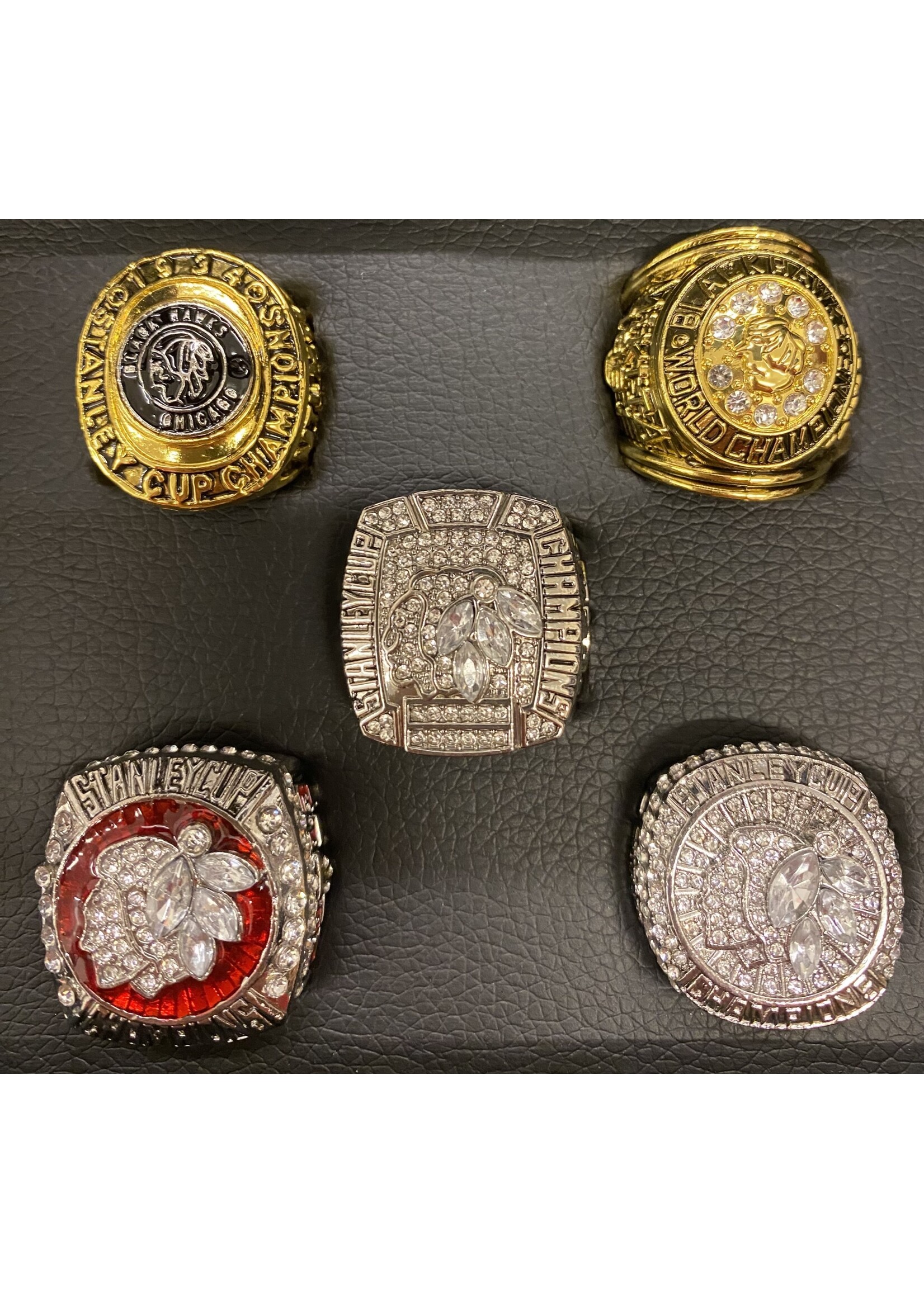 Rings Blackhawks 5 Ring Set