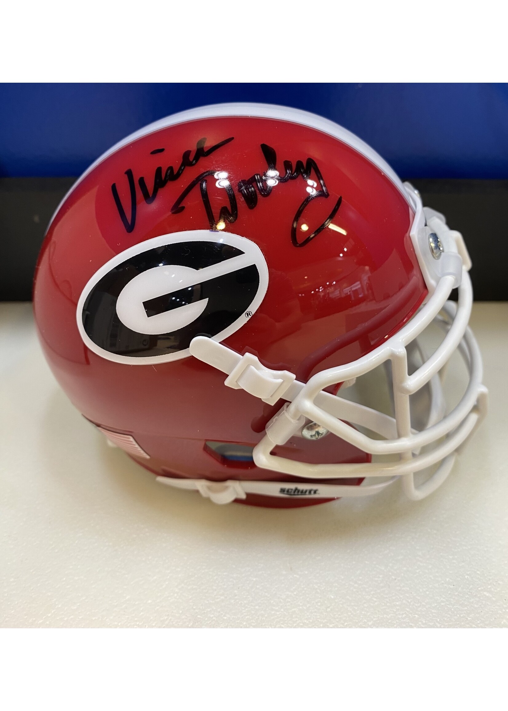 Vince Dooley Mini Helmet