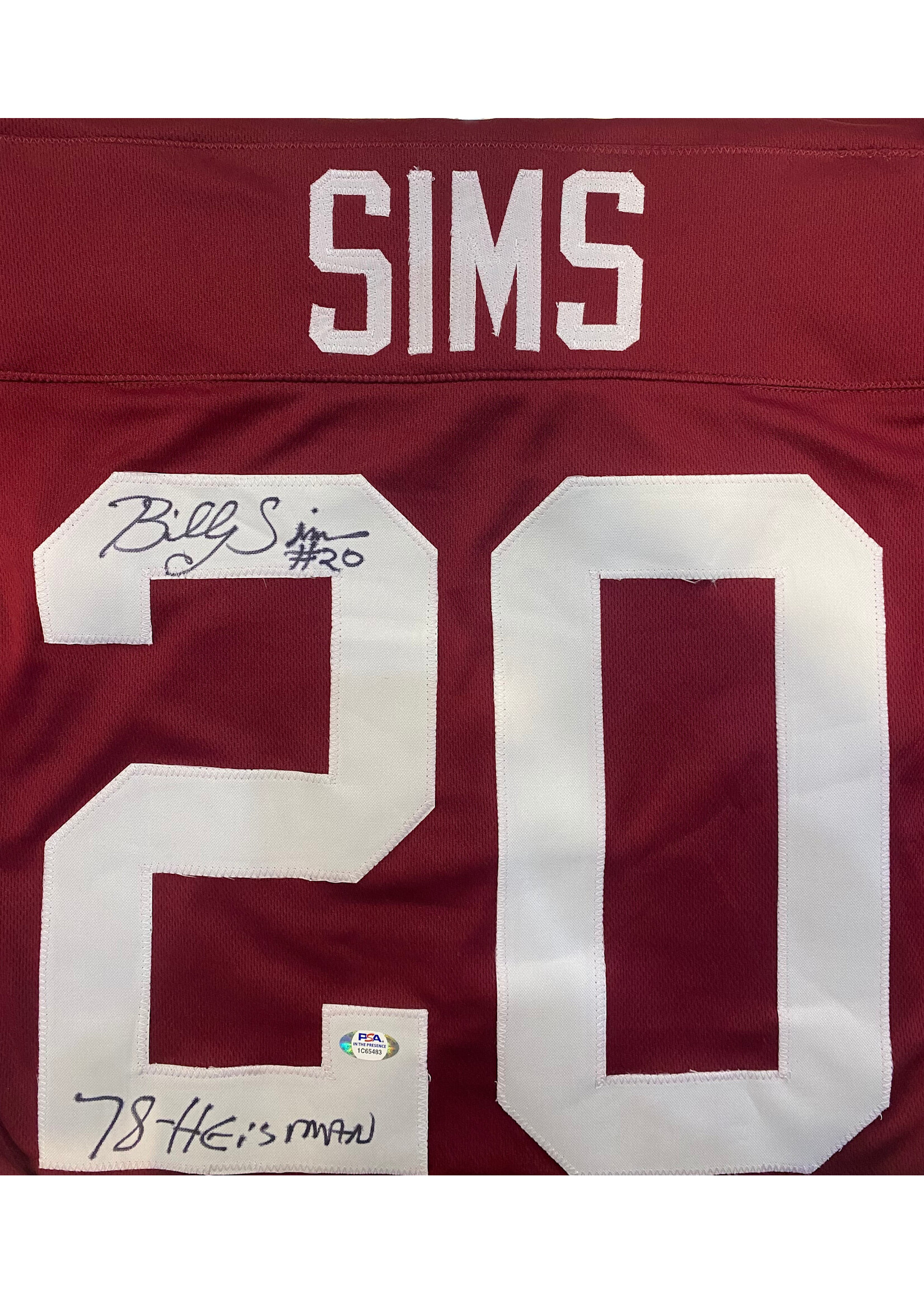Jersey (F & UF) Billy Sims Jersey